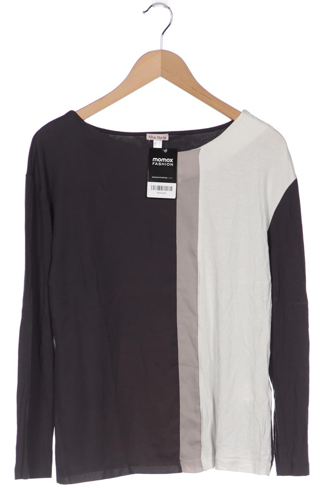 

Alba Moda Damen Langarmshirt, grau, Gr. 40