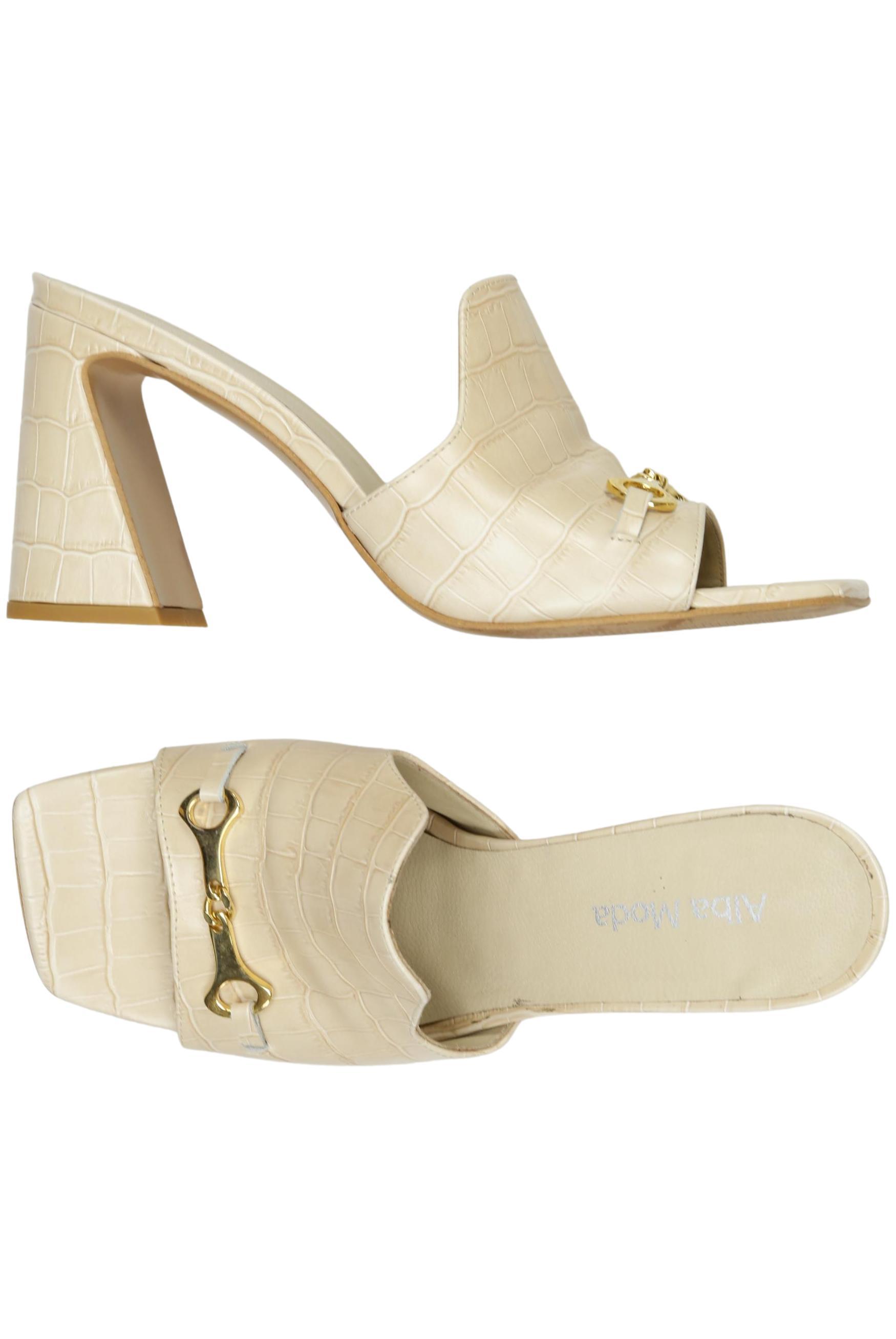 

Alba Moda Damen Sandale, beige, Gr. 39