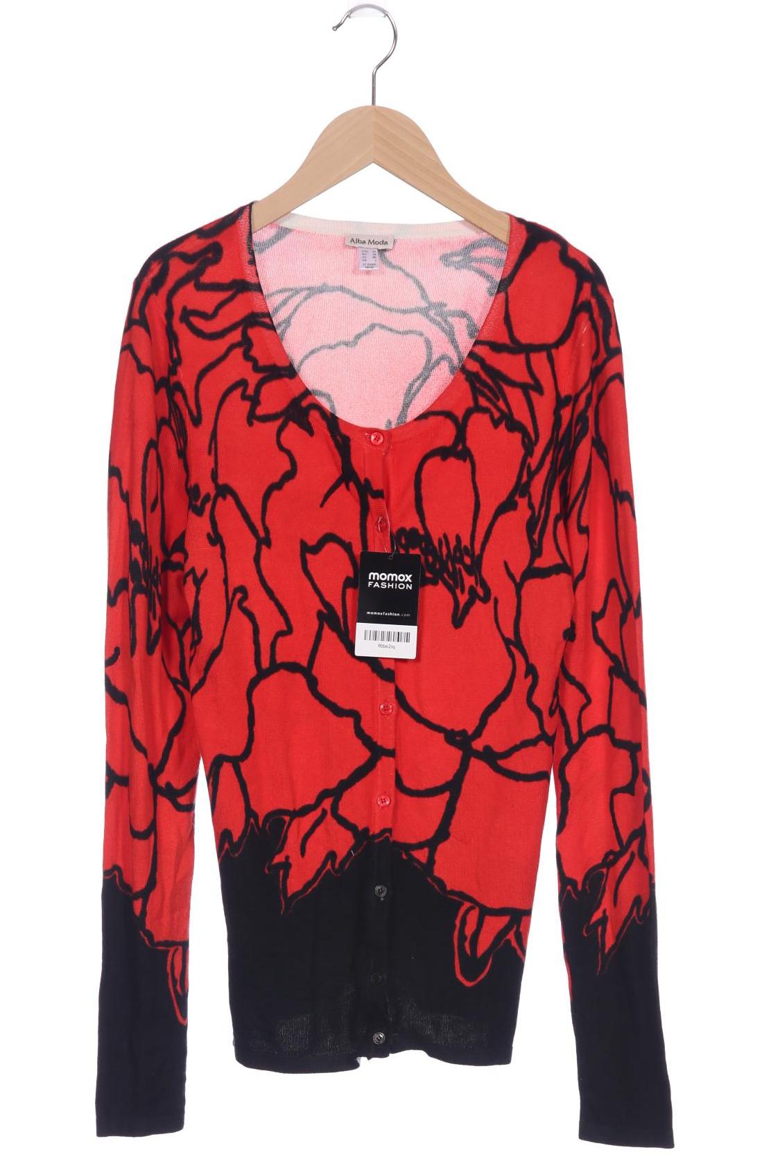 

Alba Moda Damen Strickjacke, rot, Gr. 34