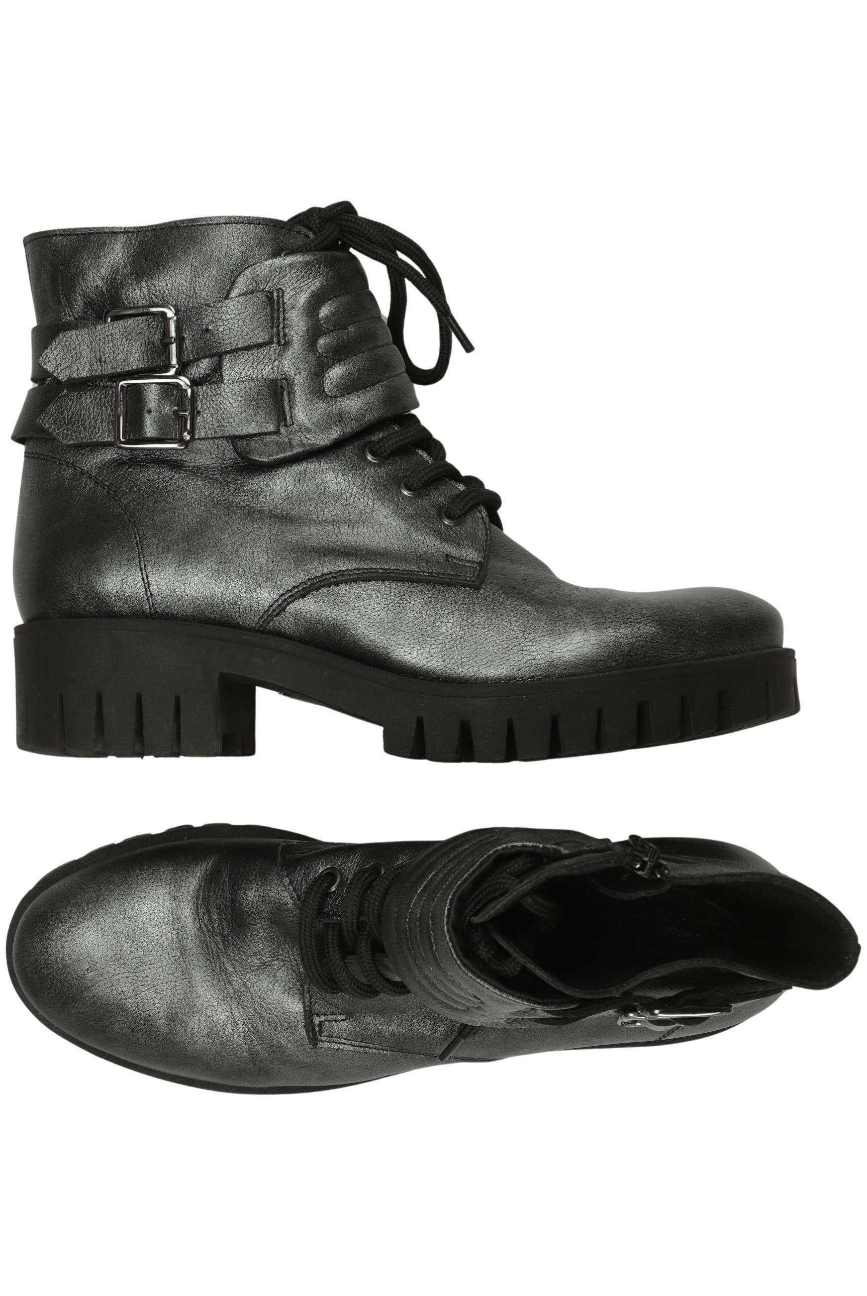 

Alba Moda Damen Stiefelette, silber, Gr. 39