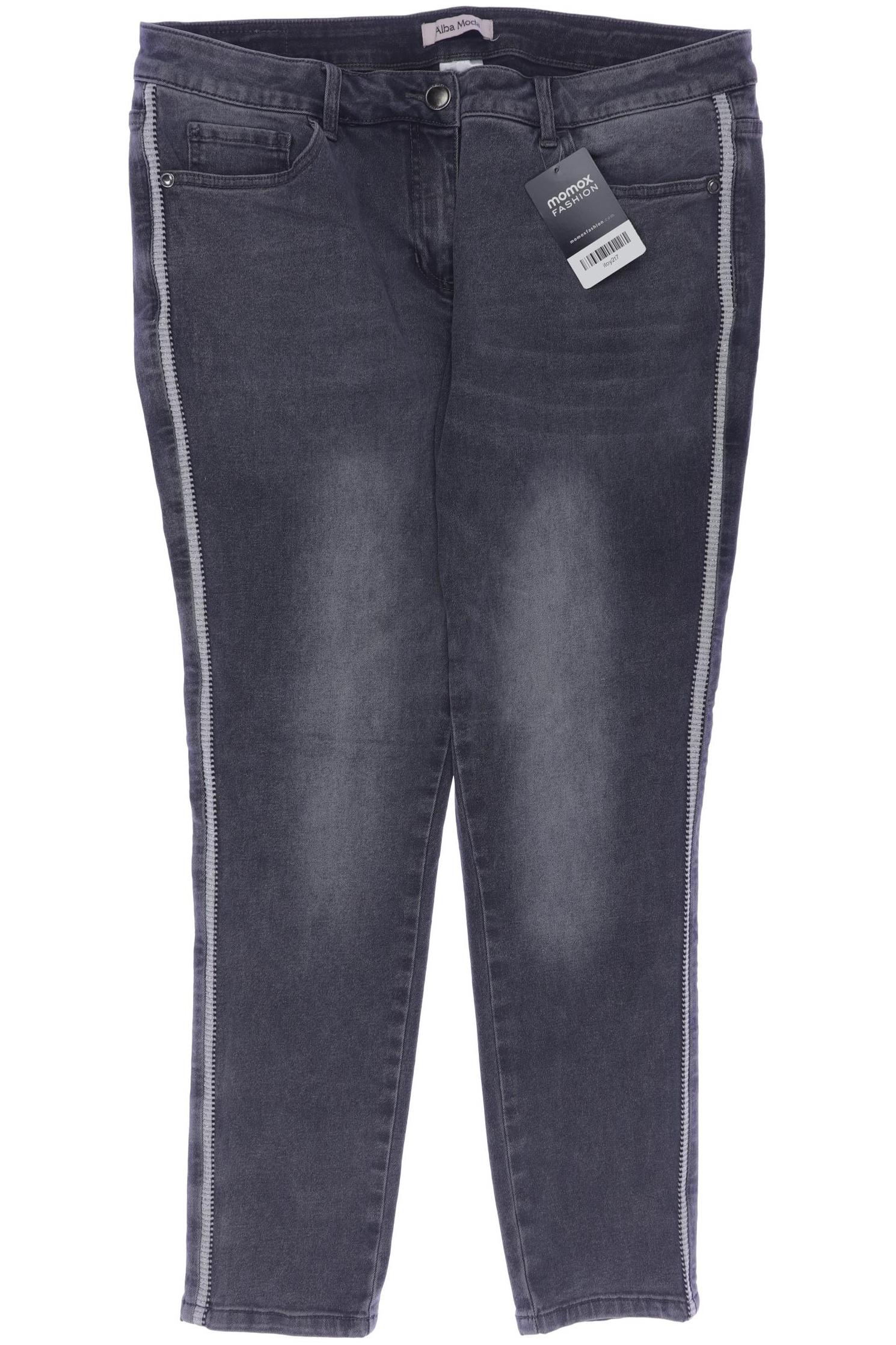 

Alba Moda Damen Jeans, grau, Gr. 42