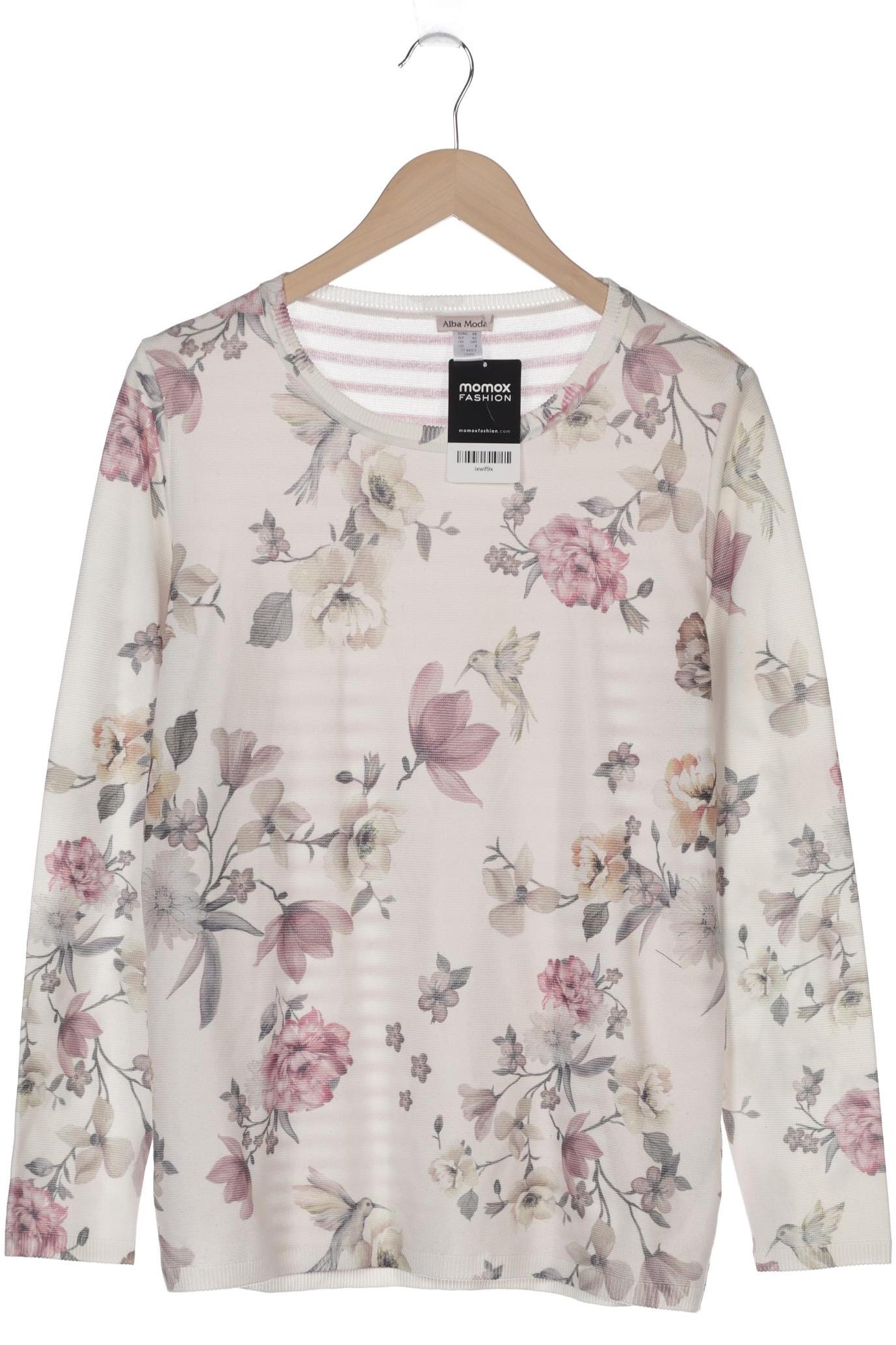 

Alba Moda Damen Pullover, weiß, Gr. 40