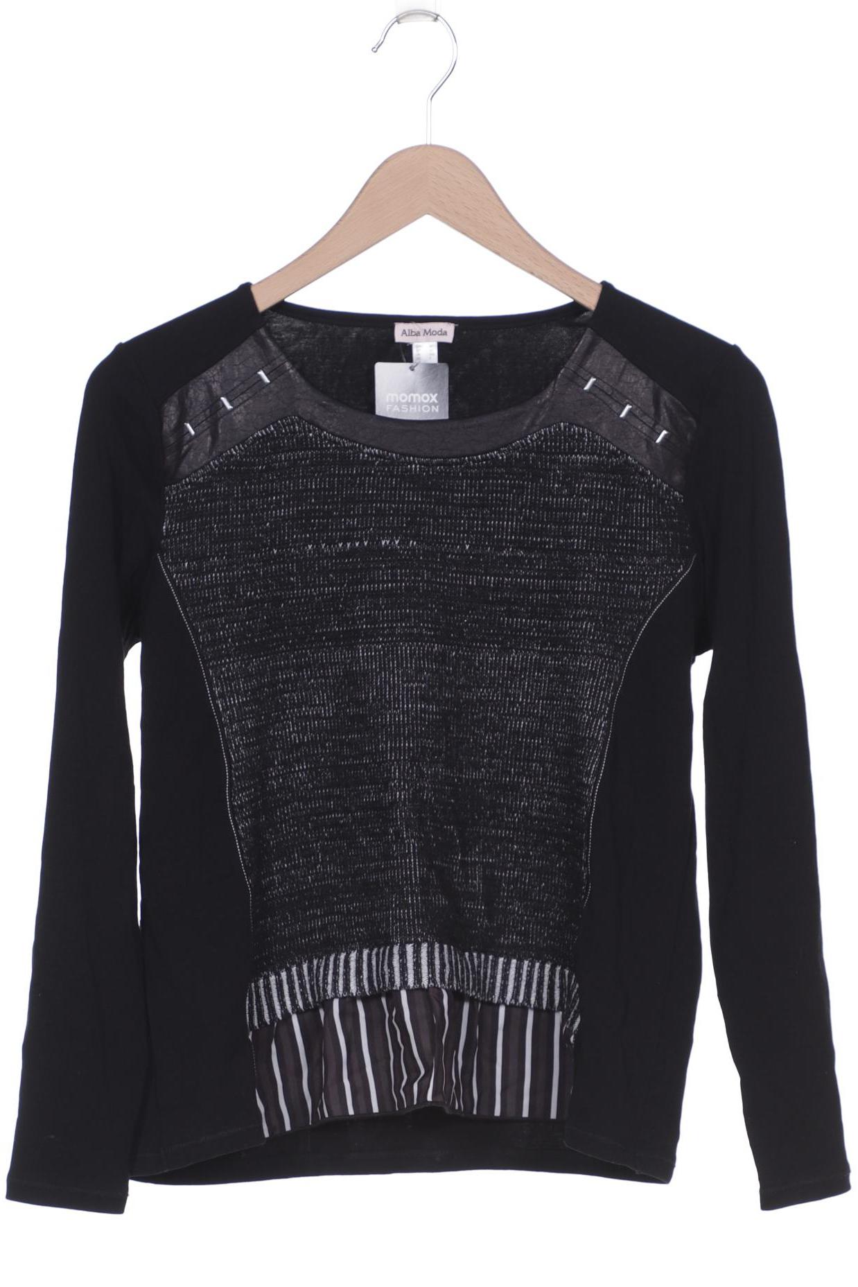 

Alba Moda Damen Langarmshirt, schwarz