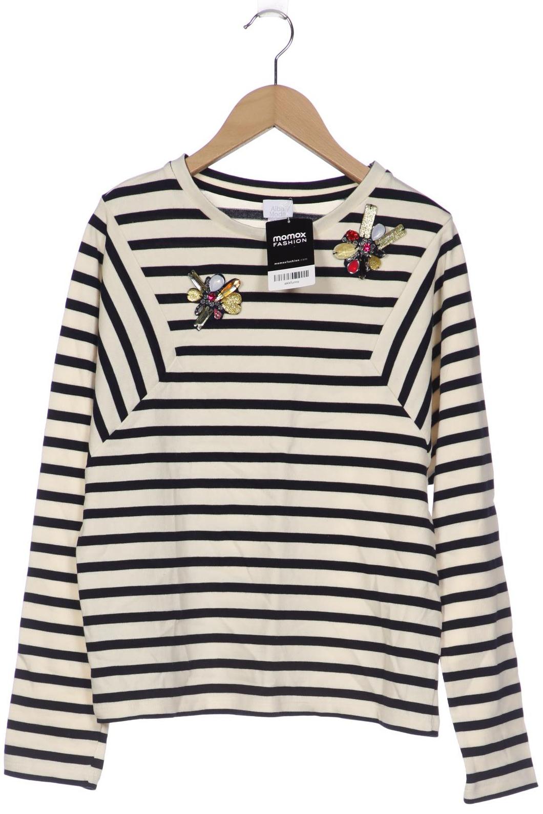 

Alba Moda Damen Pullover, weiß, Gr. 34