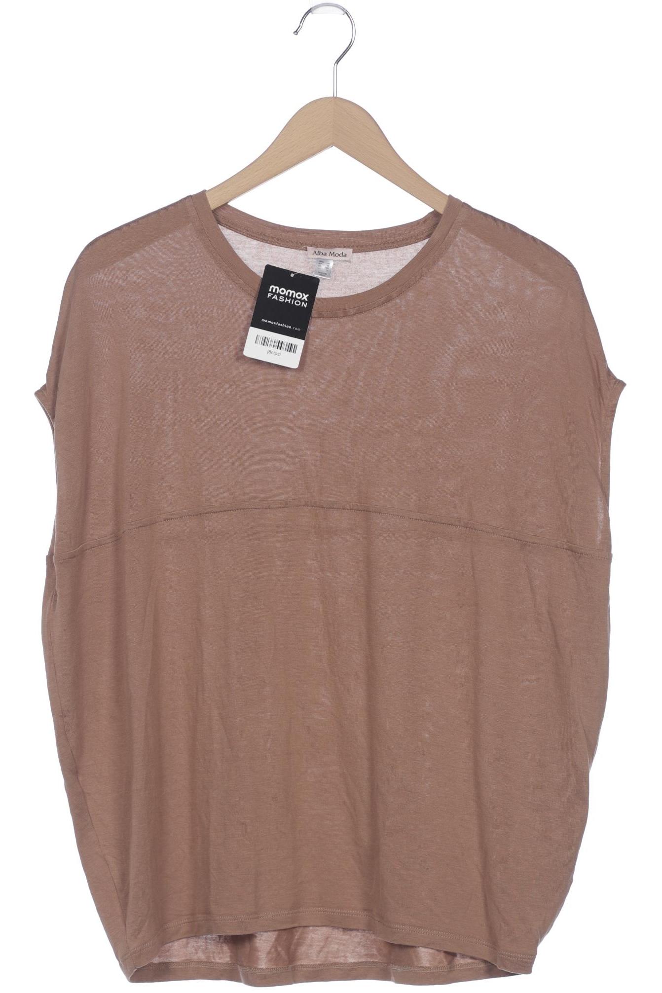 

Alba Moda Damen T-Shirt, braun, Gr. 44