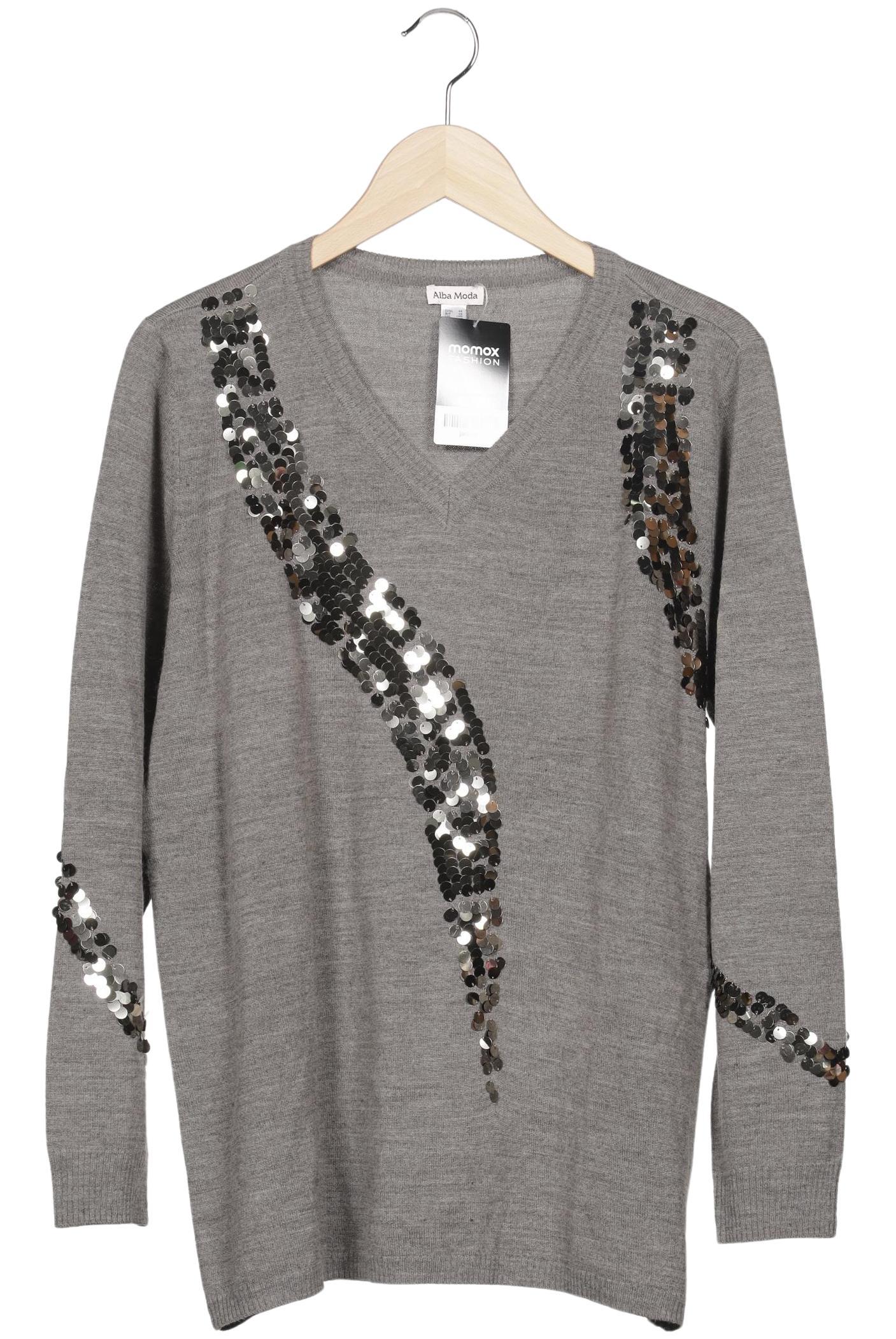 

Alba Moda Damen Pullover, grau, Gr. 44