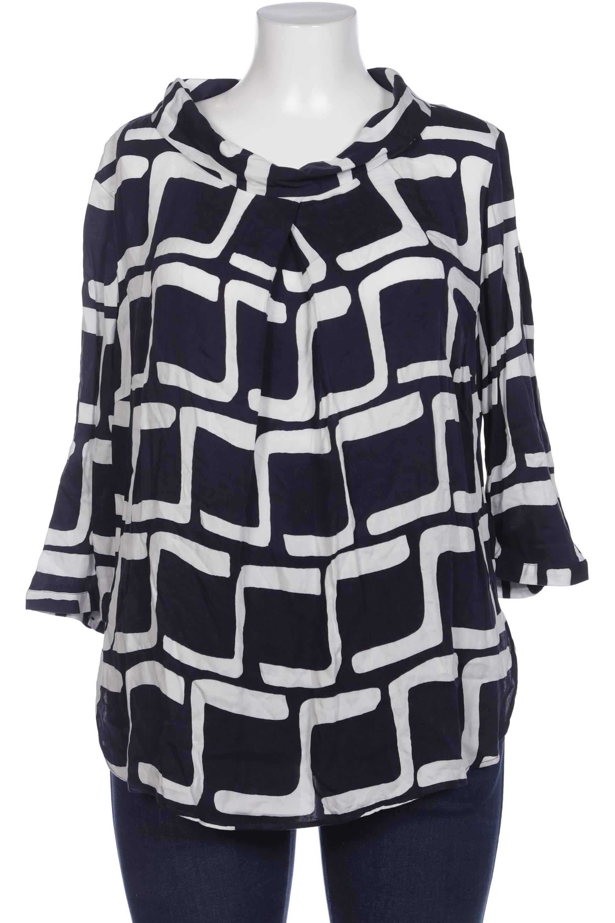 

Alba Moda Damen Bluse, marineblau, Gr. 46