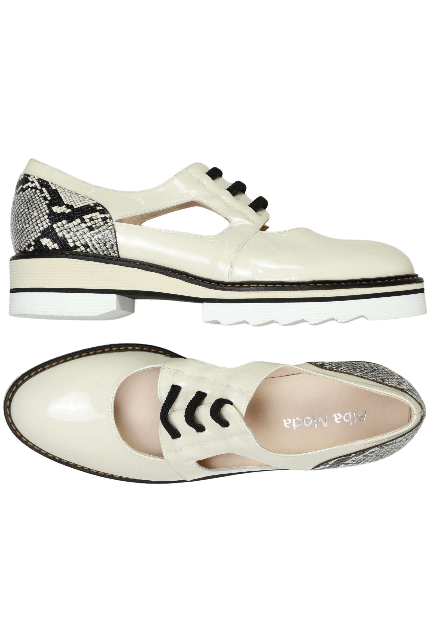 

Alba Moda Damen Halbschuh, cremeweiß, Gr. 38