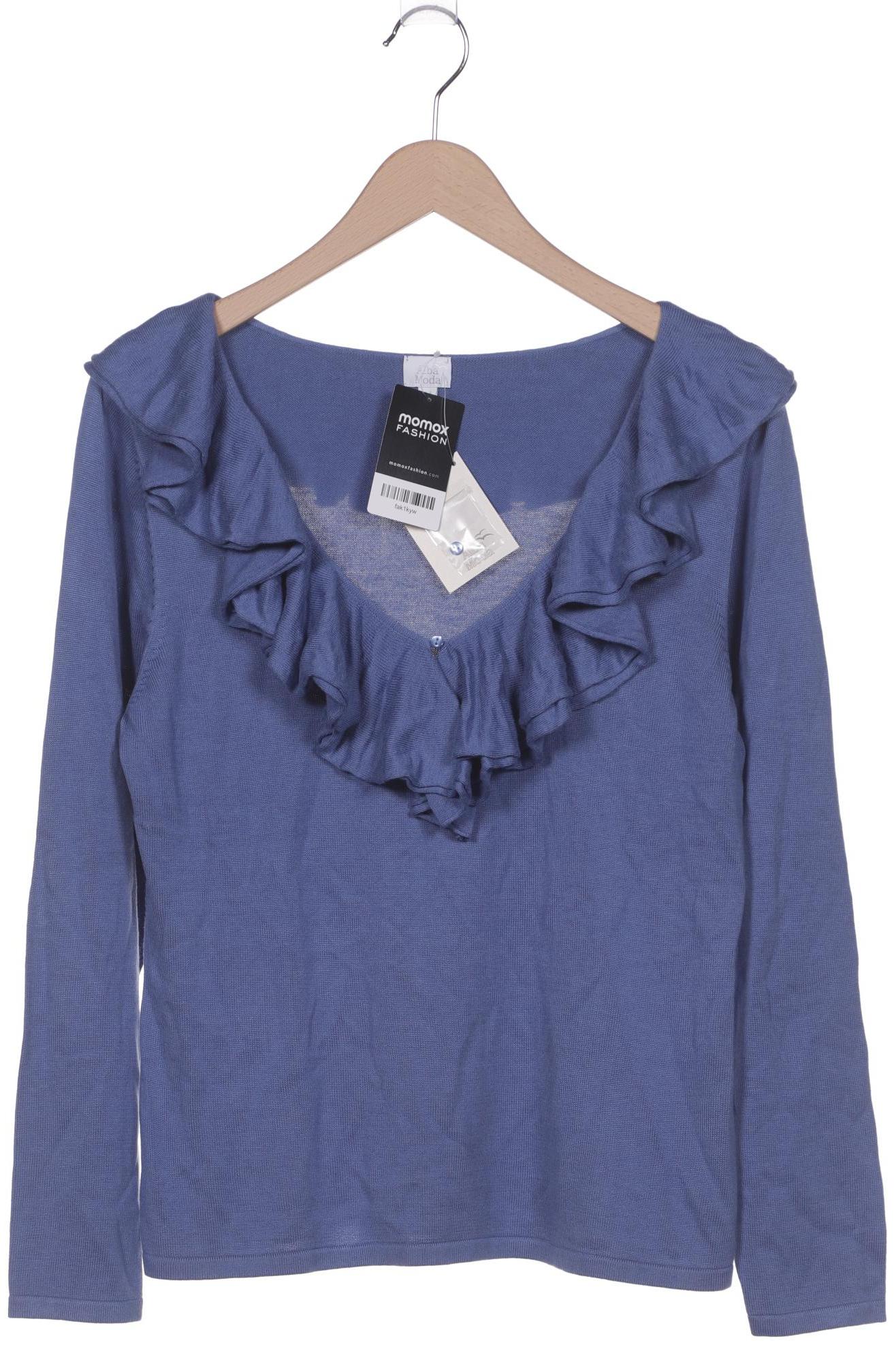 

Alba Moda Damen Pullover, blau, Gr. 44