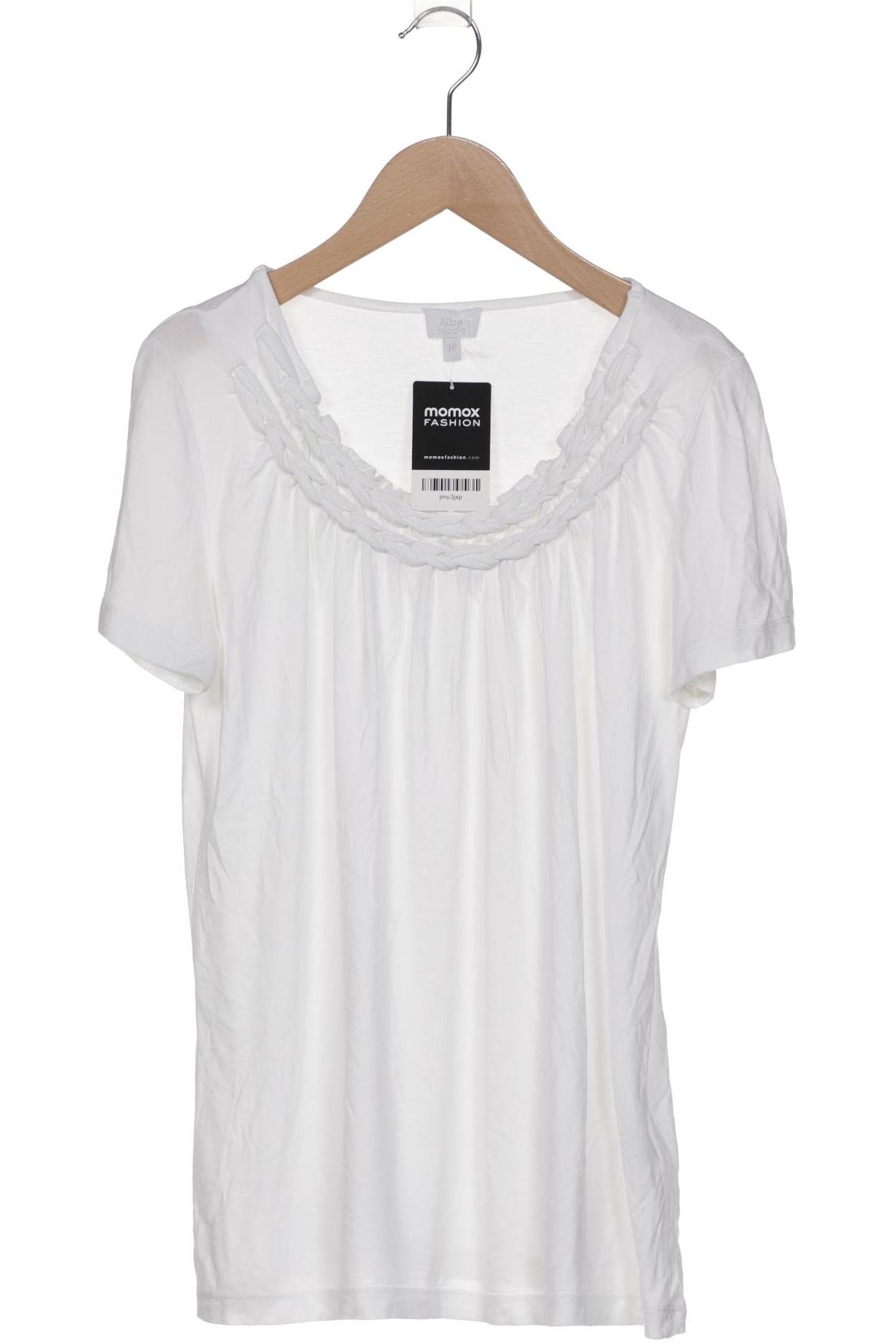

Alba Moda Damen T-Shirt, weiß, Gr. 36