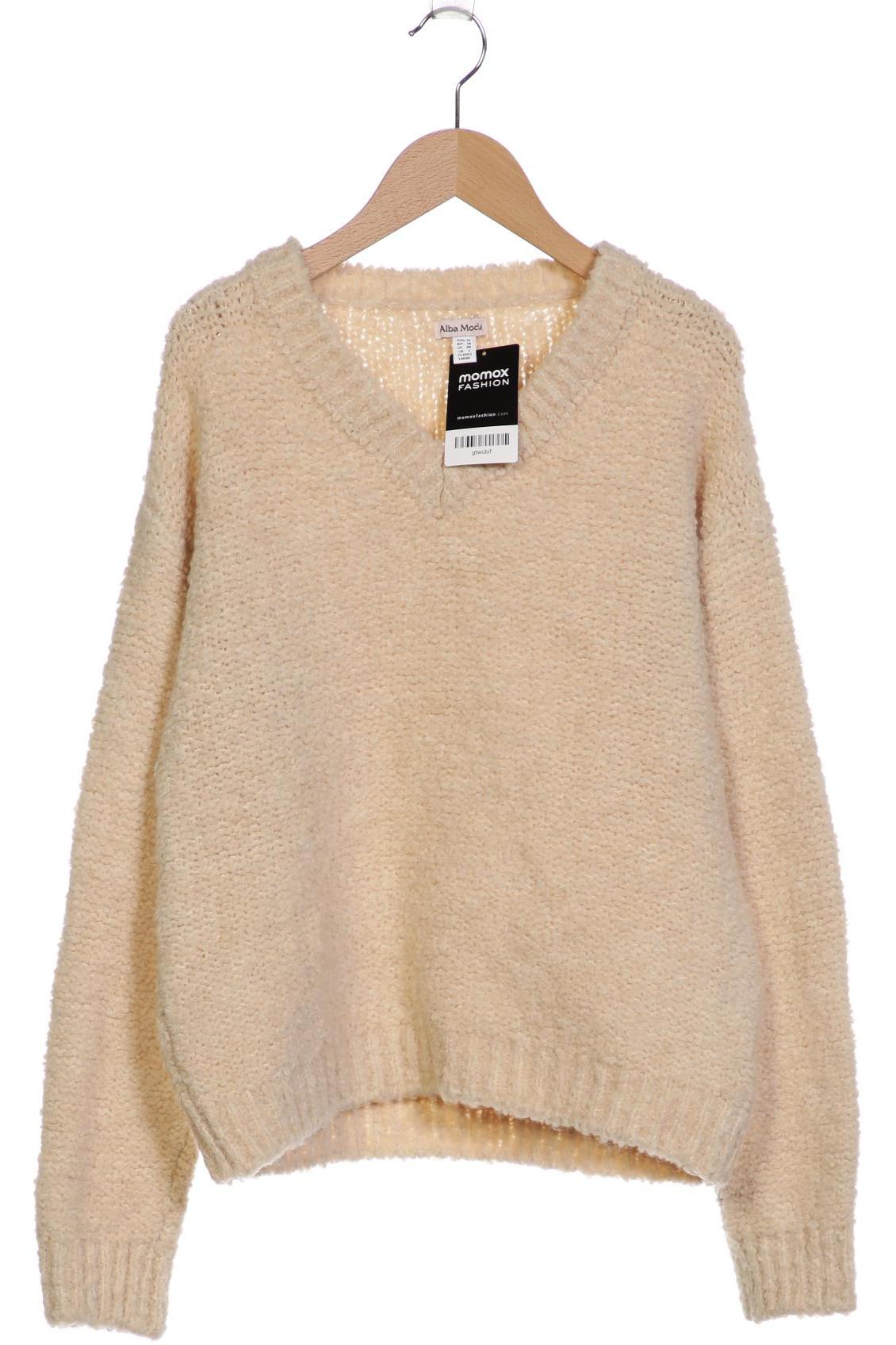 

Alba Moda Damen Pullover, cremeweiß, Gr. 34