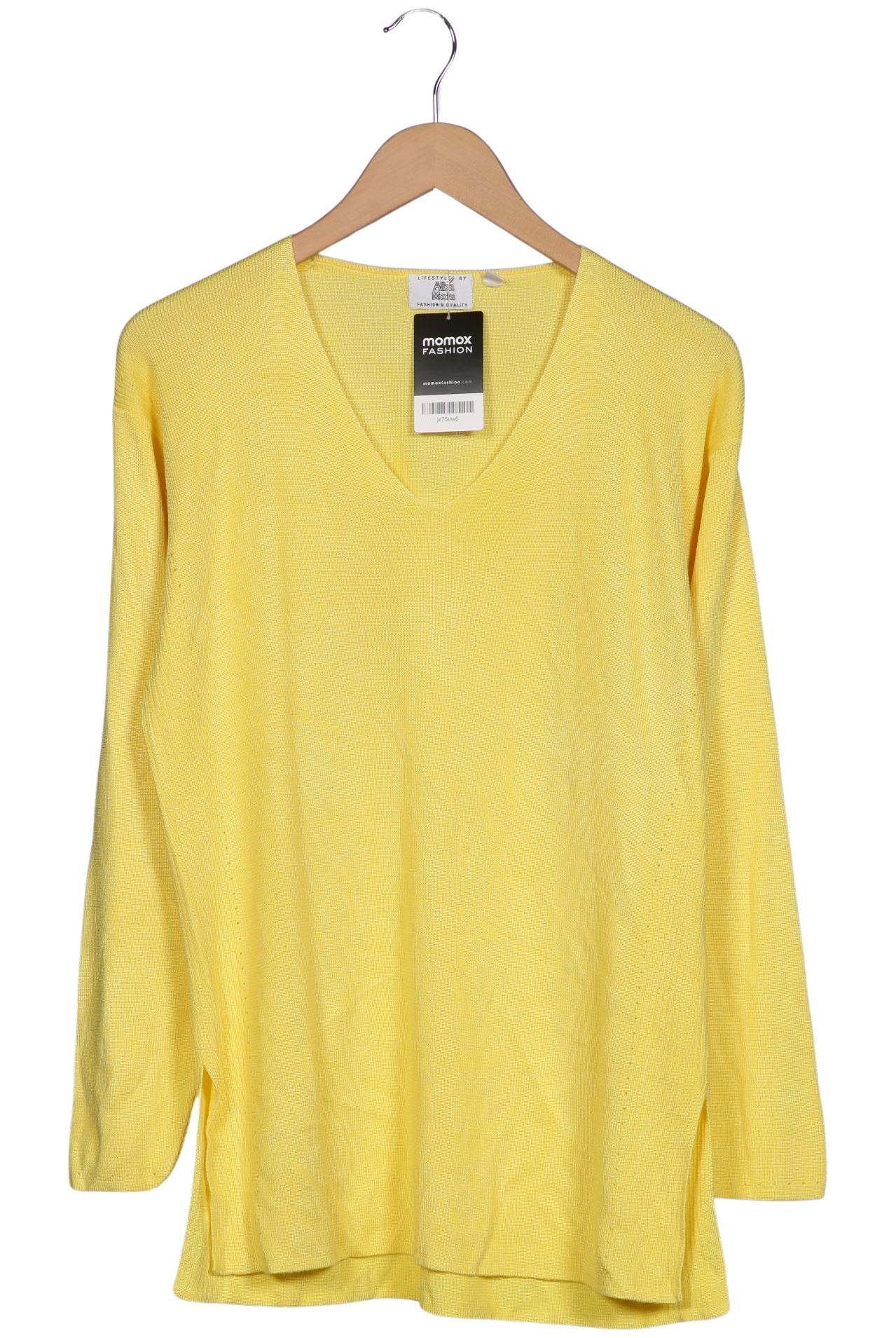 

Alba Moda Damen Pullover, gelb, Gr. 36