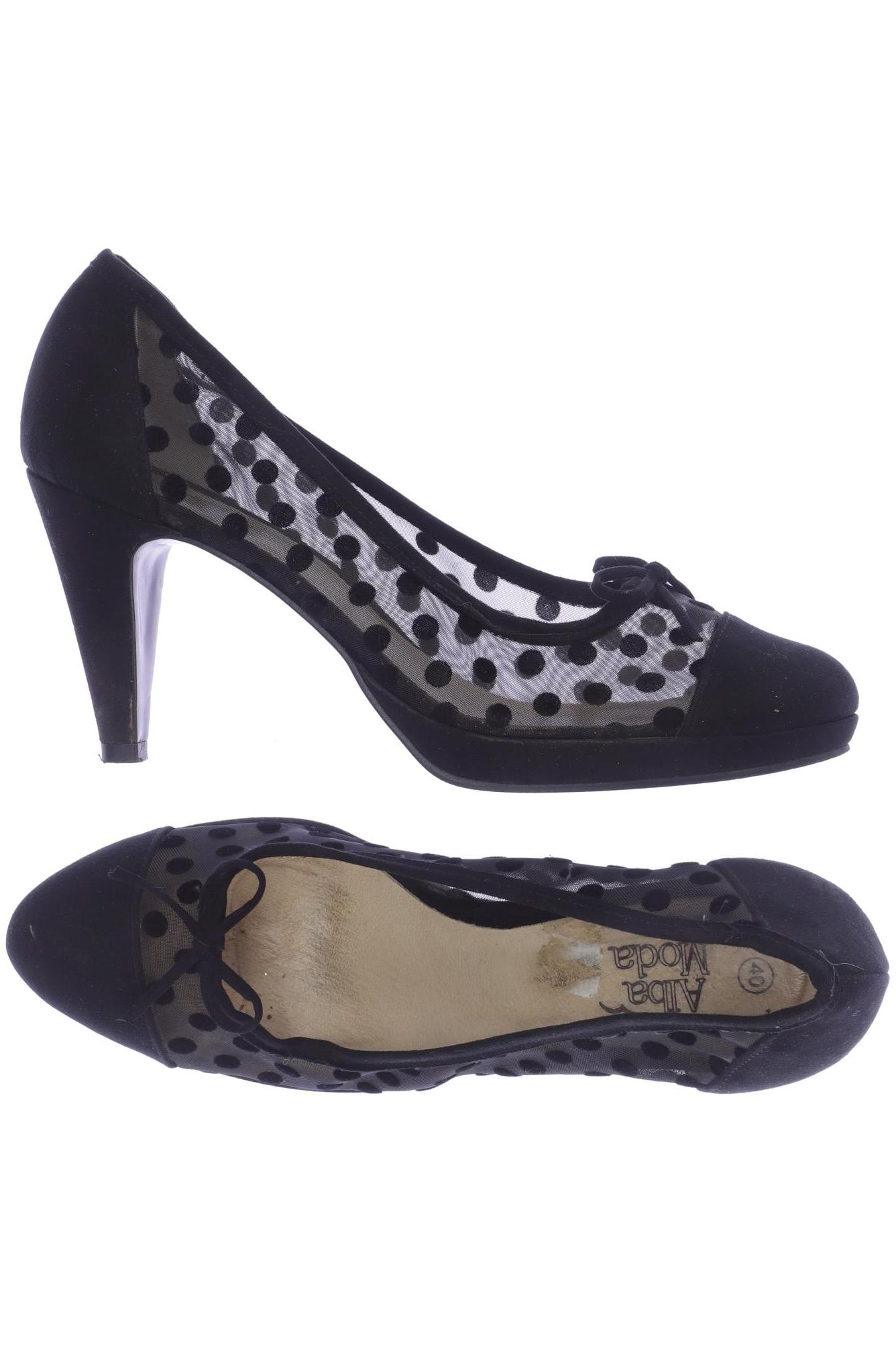 

Alba Moda Damen Pumps, schwarz, Gr. 40