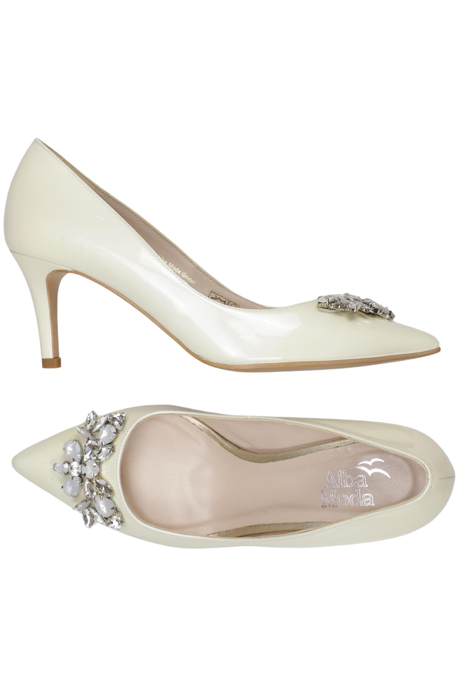 

Alba Moda Damen Pumps, cremeweiß, Gr. 37