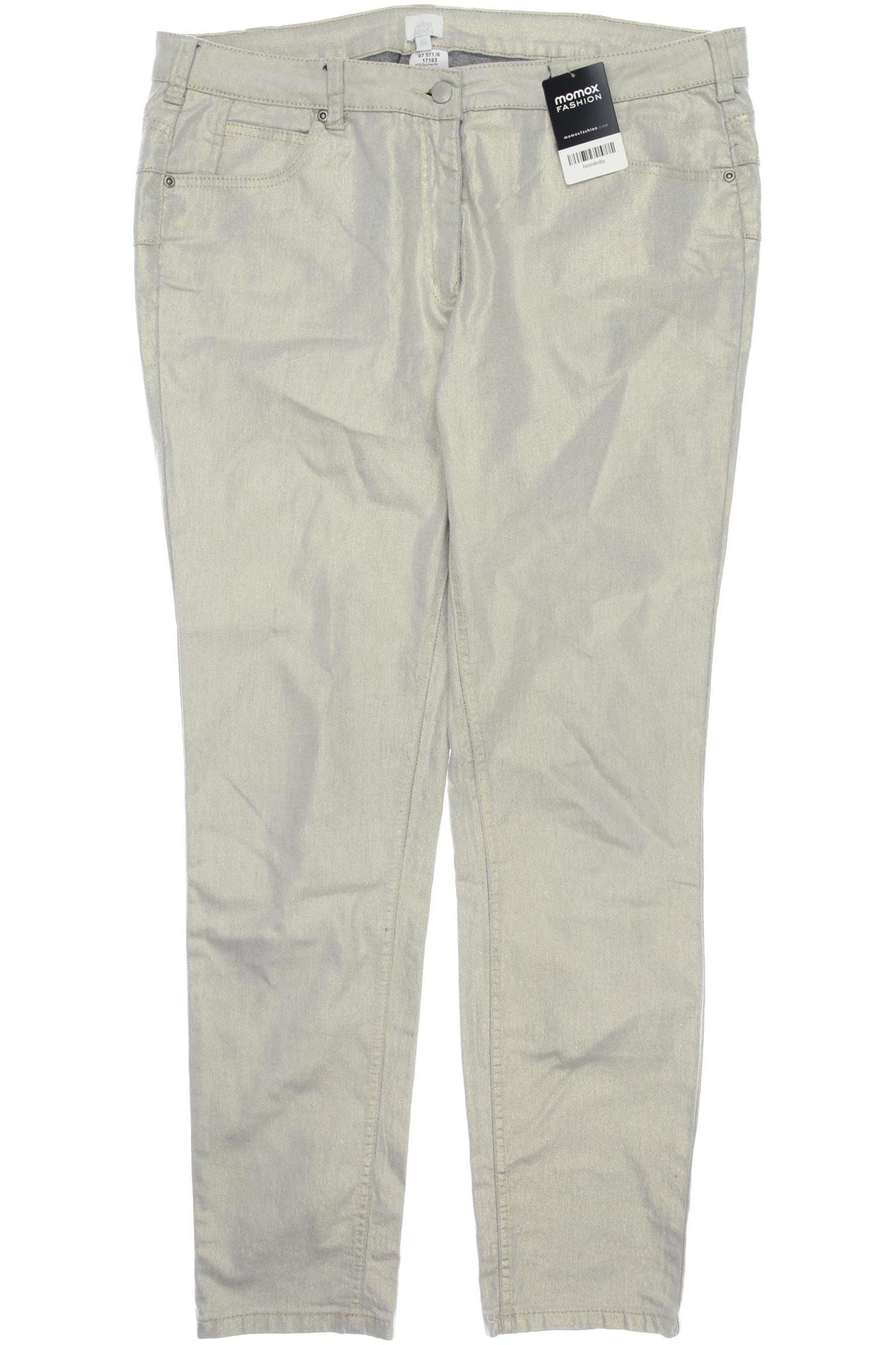 

Alba Moda Damen Jeans, beige, Gr. 46