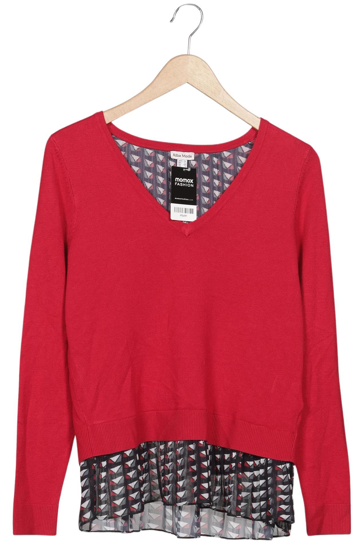 

Alba Moda Damen Pullover, rot, Gr. 38