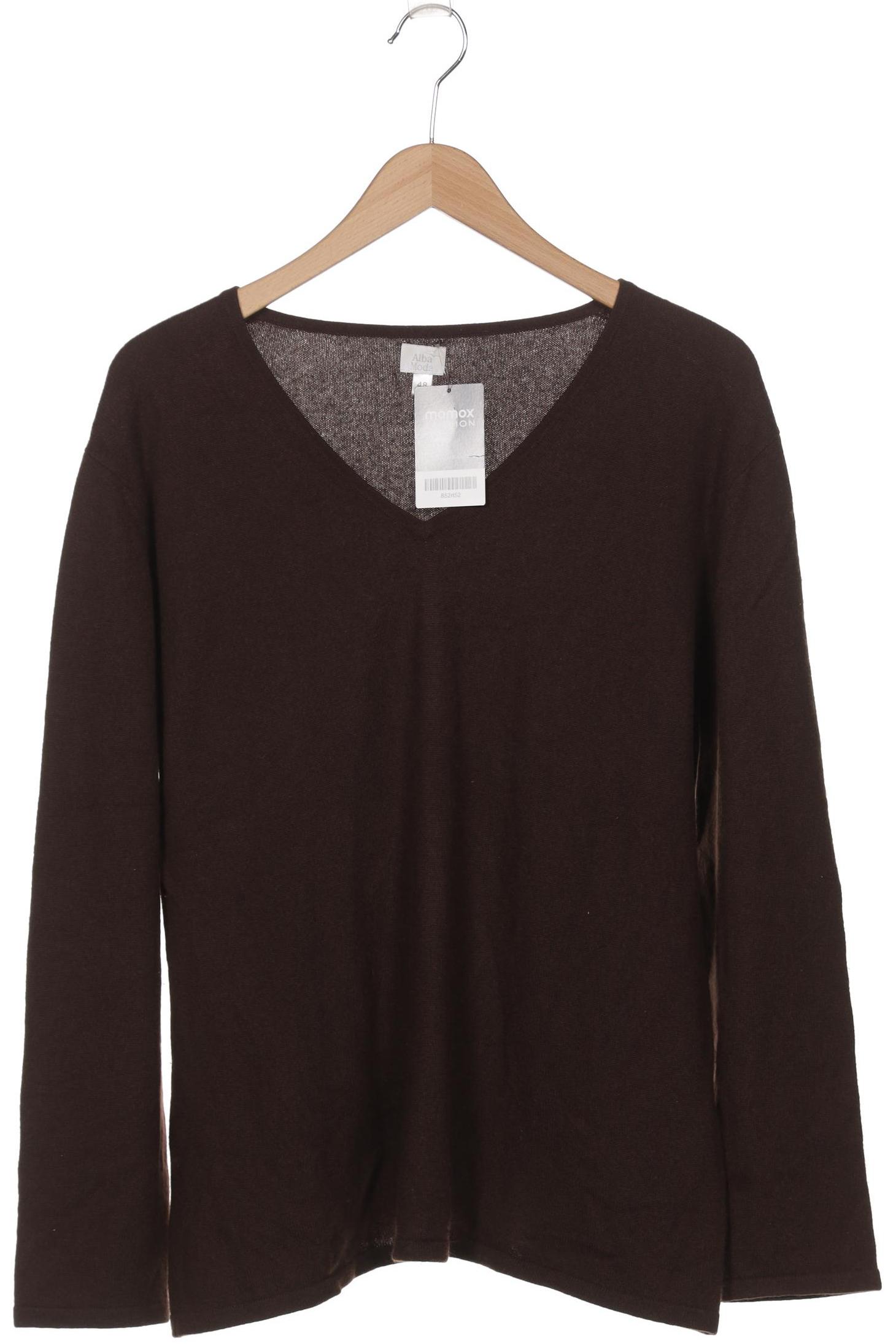 

Alba Moda Damen Pullover, braun, Gr. 48