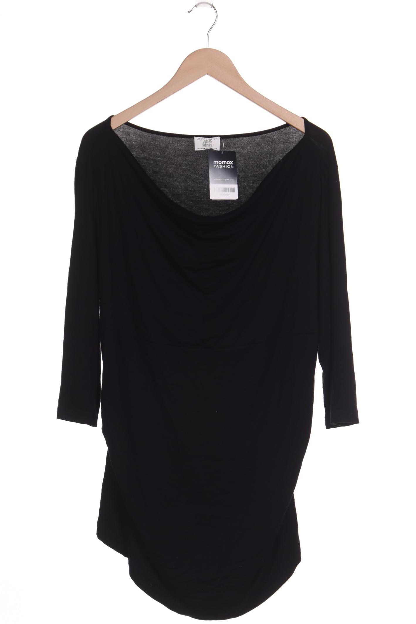 

Alba Moda Damen Langarmshirt, schwarz, Gr. 48