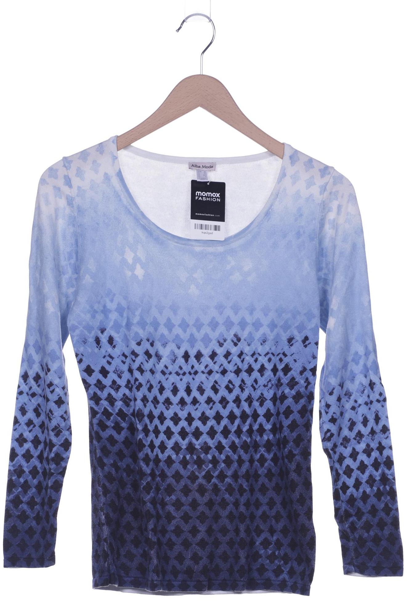 

Alba Moda Damen Pullover, blau, Gr. 36