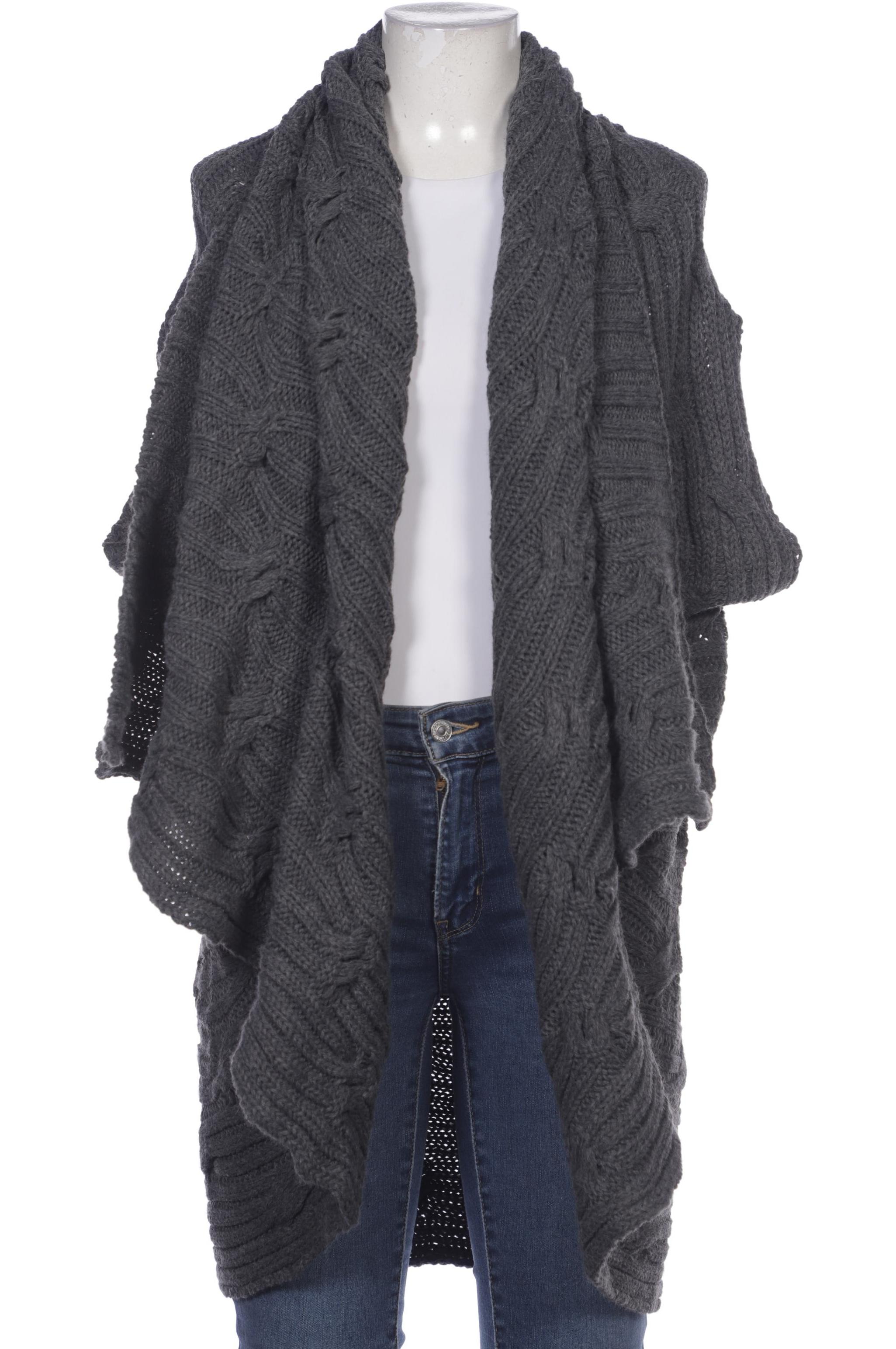 

Alba Moda Damen Strickjacke, grau, Gr. uni