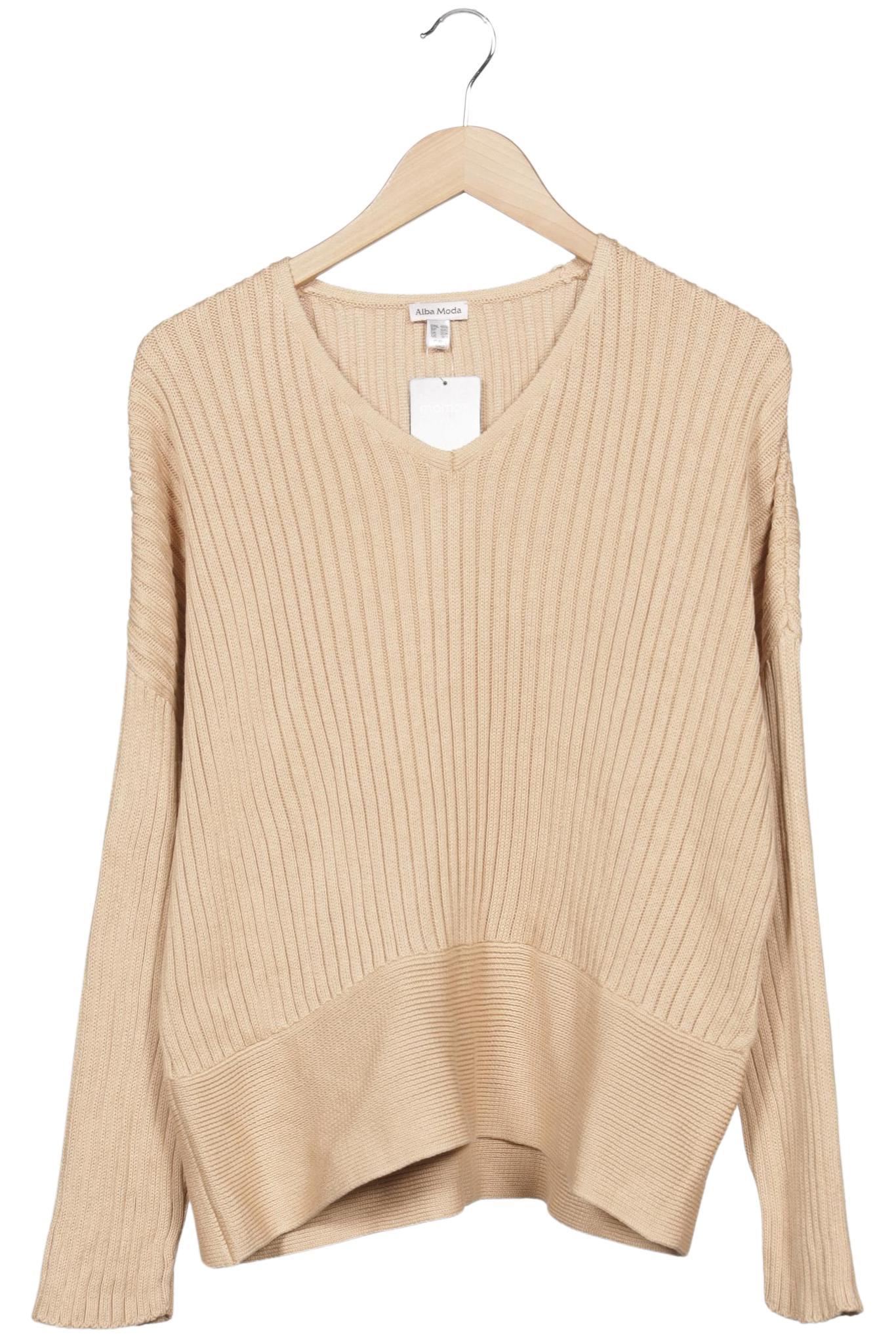 

Alba Moda Damen Pullover, beige, Gr. 48
