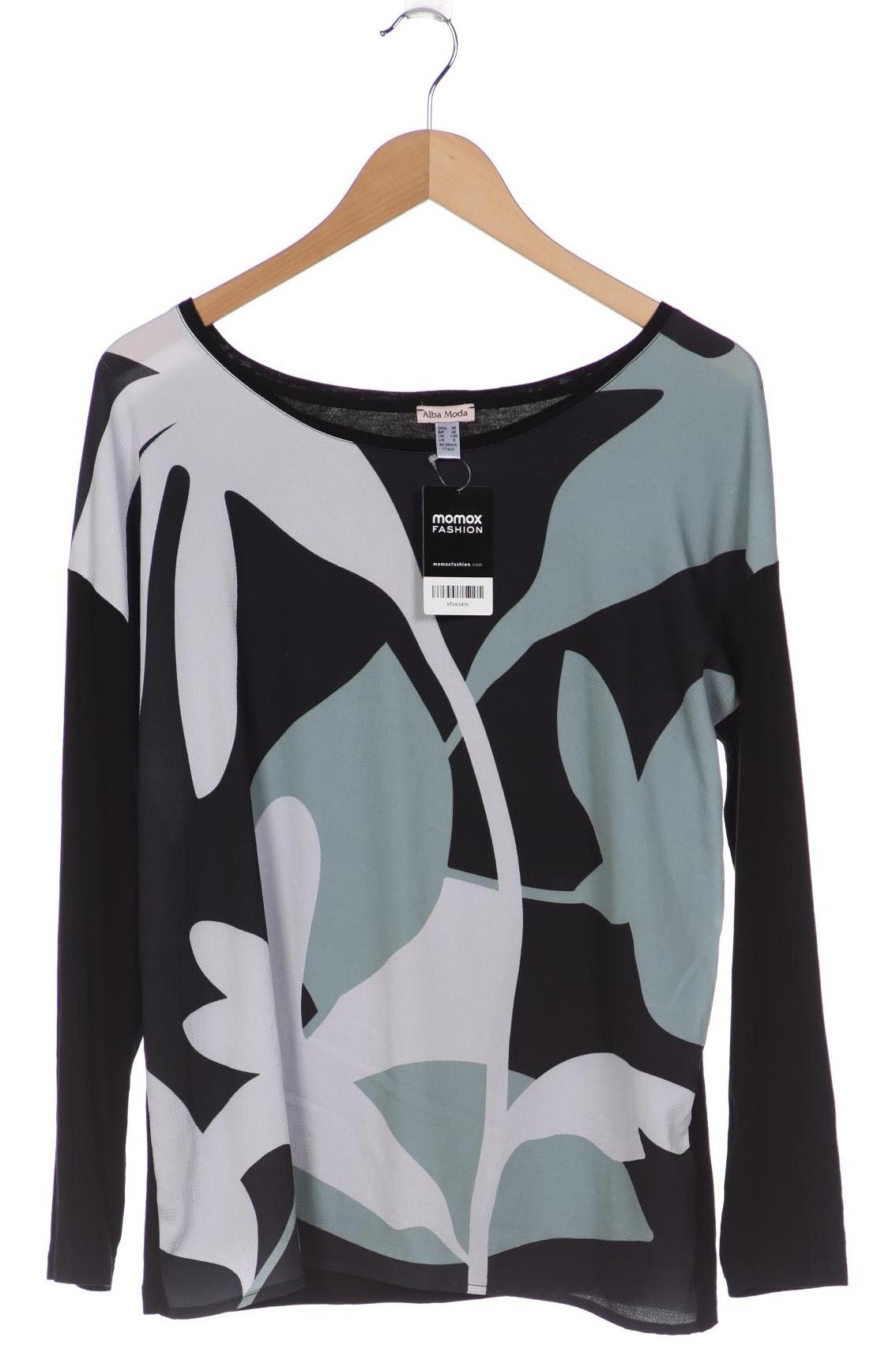

Alba Moda Damen Langarmshirt, schwarz, Gr. 38