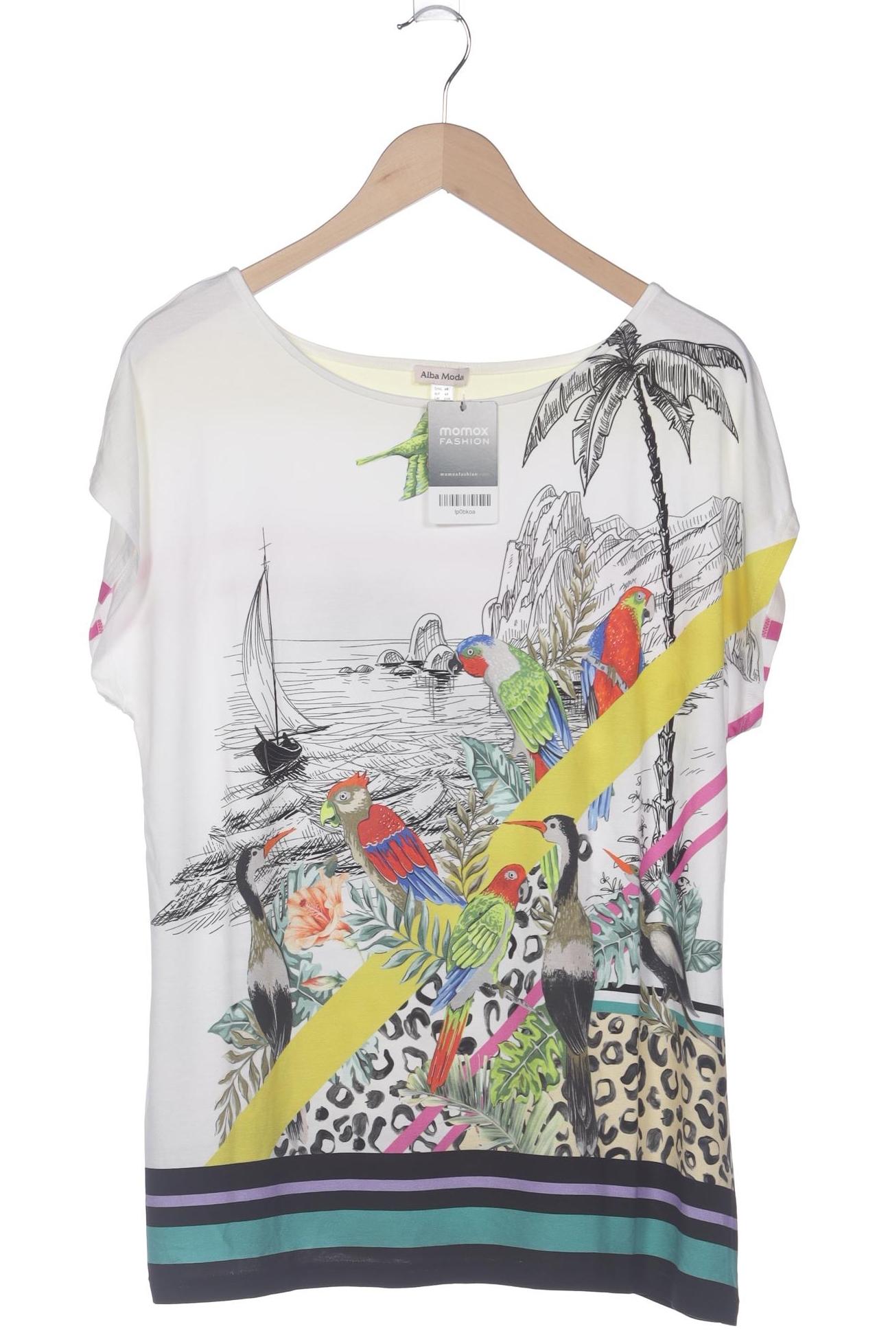 

Alba Moda Damen T-Shirt, mehrfarbig, Gr. 46