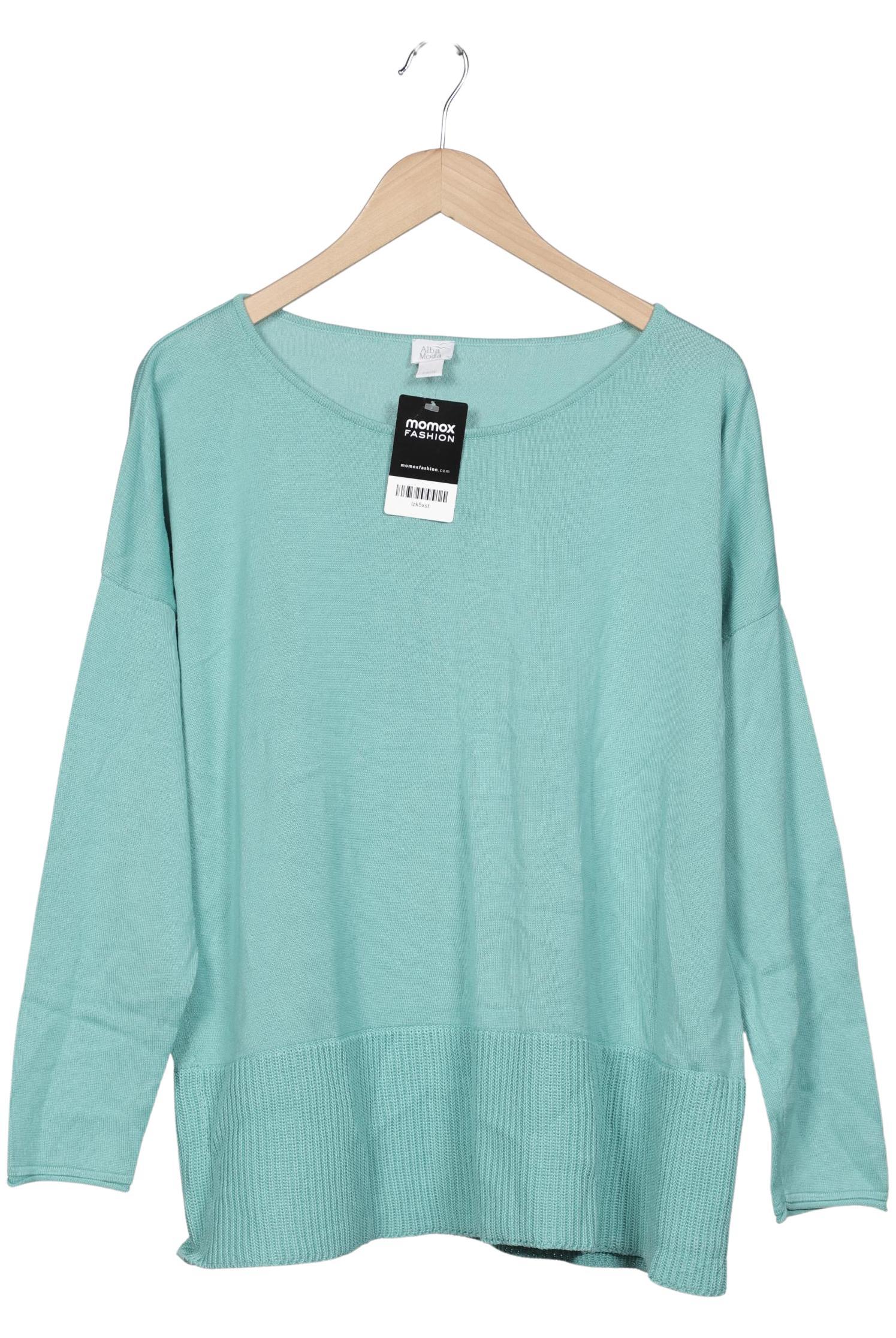 

Alba Moda Damen Pullover, türkis, Gr. 44