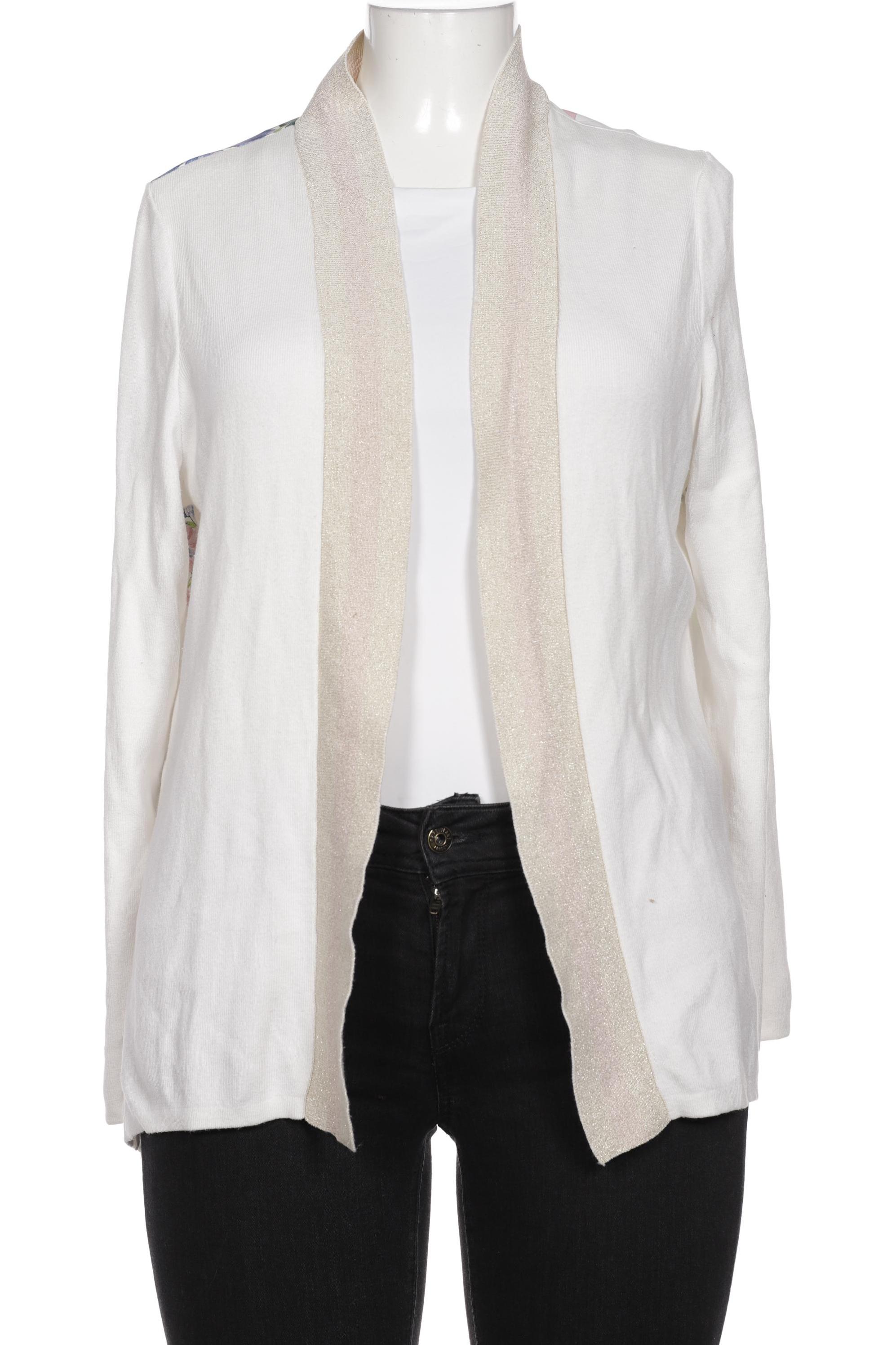 

Alba Moda Damen Strickjacke, weiß