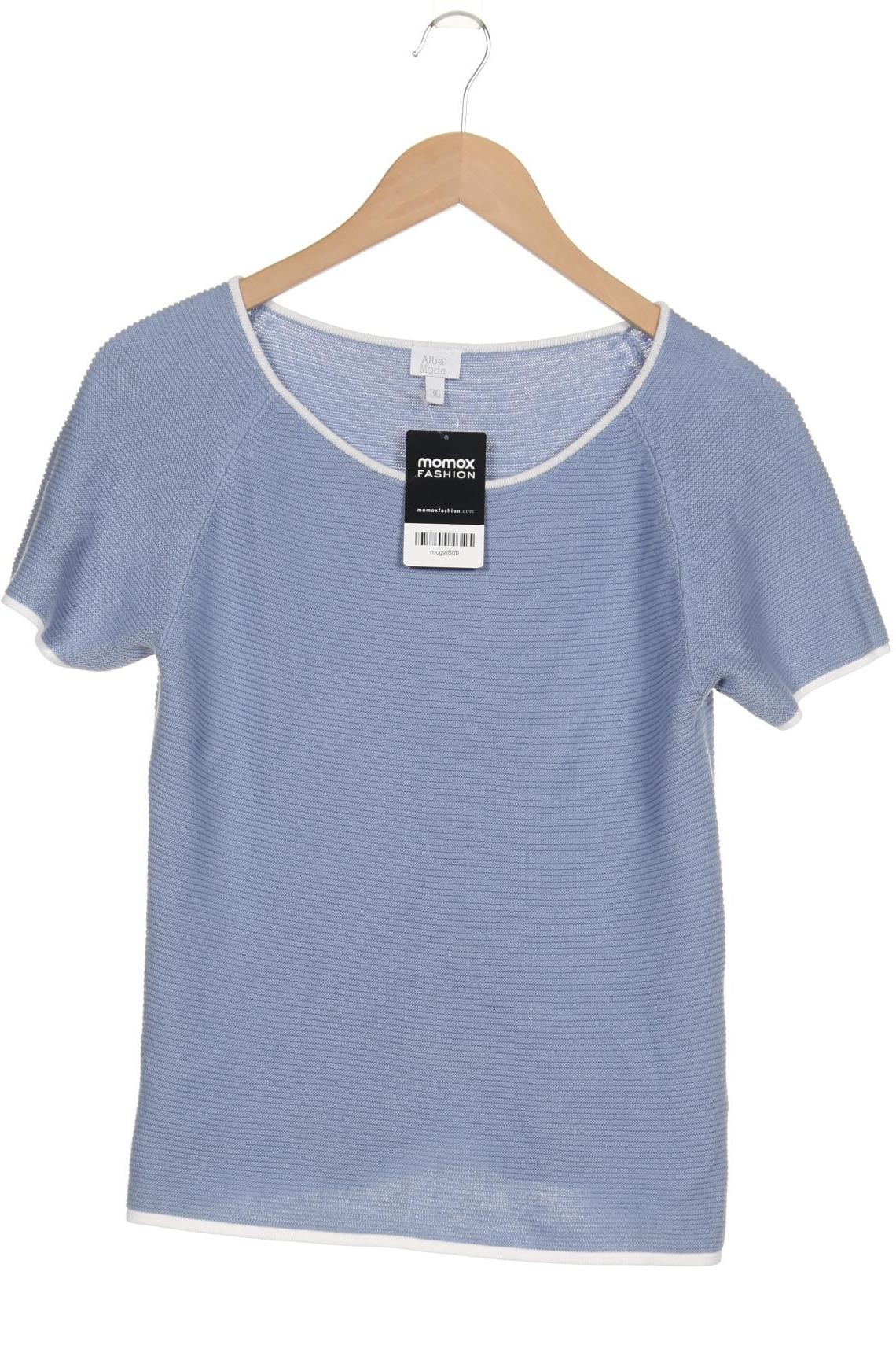 

Alba Moda Damen Pullover, blau, Gr. 36