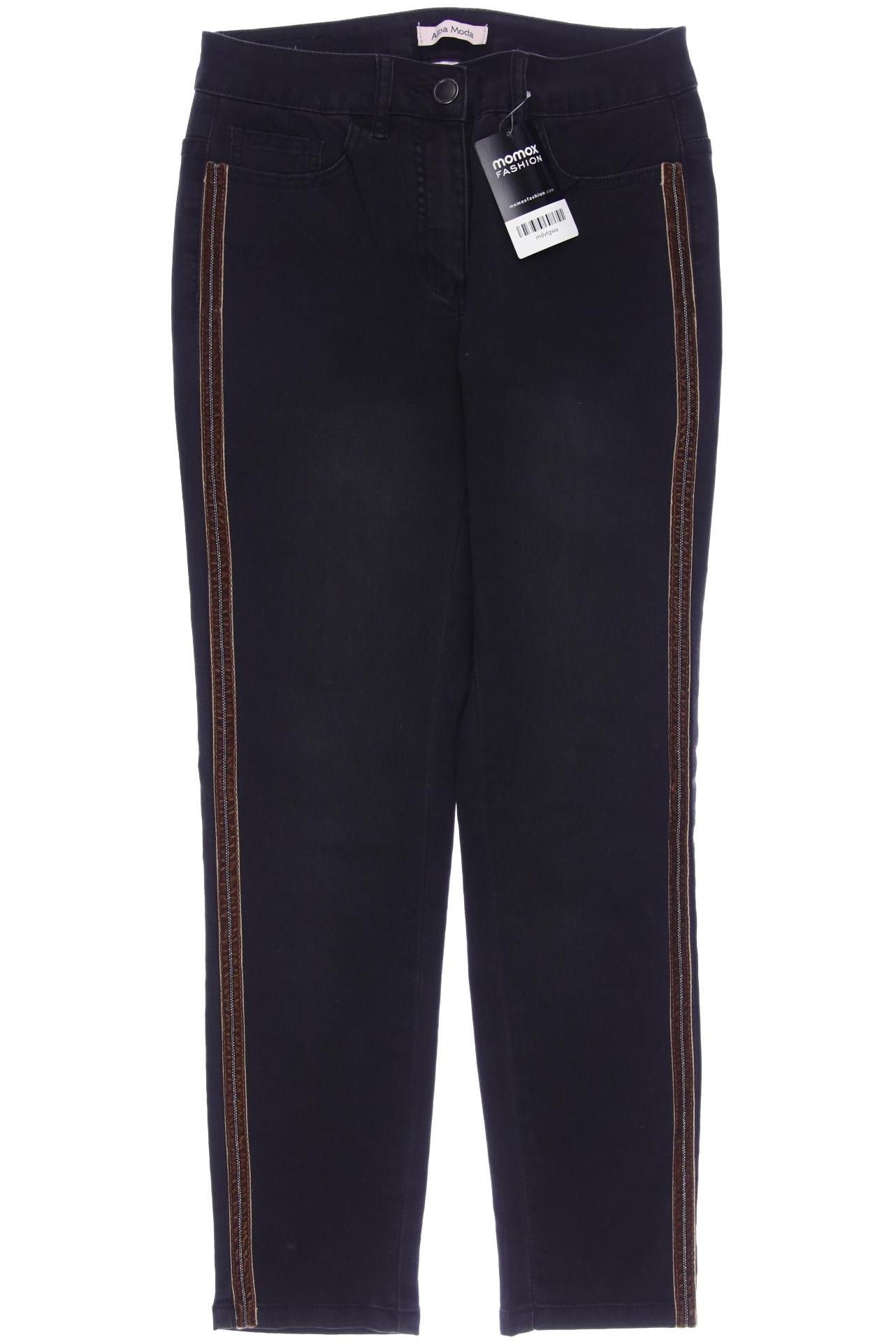 

Alba Moda Damen Jeans, schwarz, Gr. 34