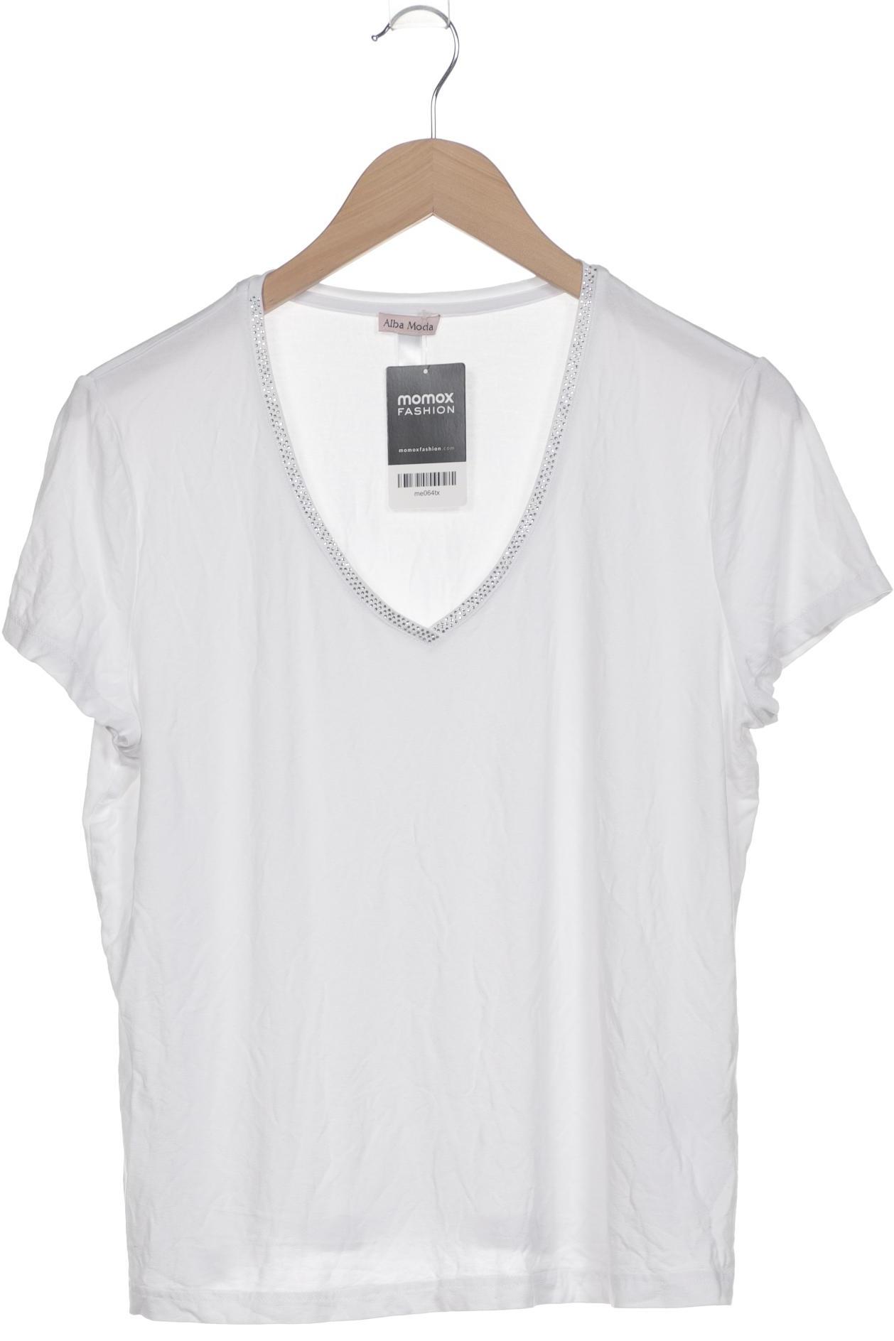 

Alba Moda Damen T-Shirt, weiß, Gr. 44