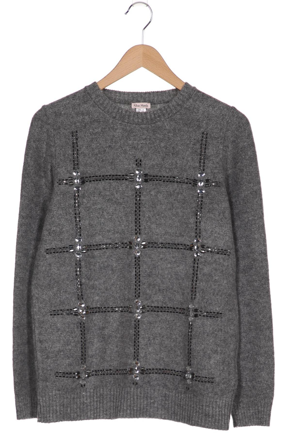 

Alba Moda Damen Pullover, grau