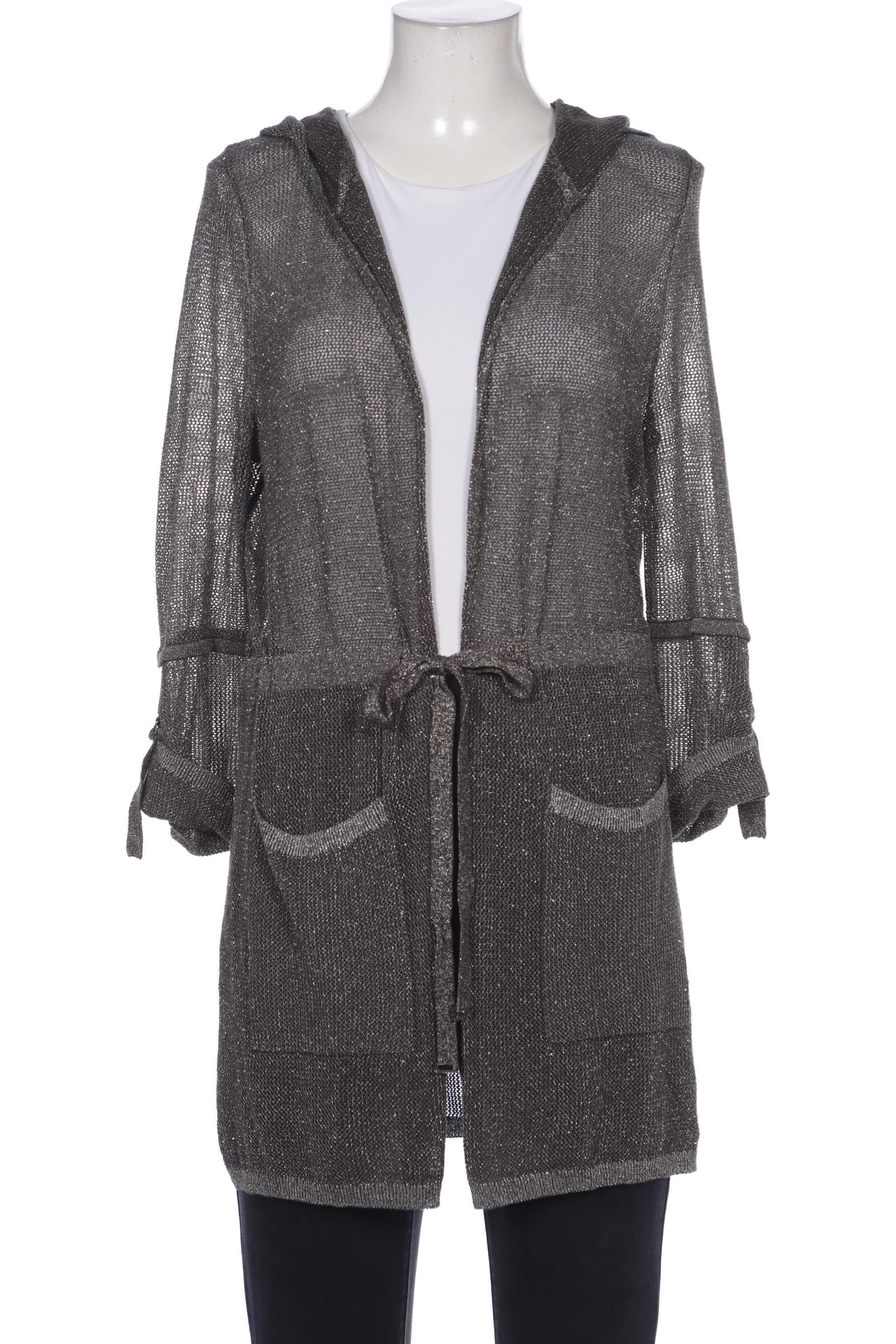 

Alba Moda Damen Kapuzenpullover, silber, Gr. 40