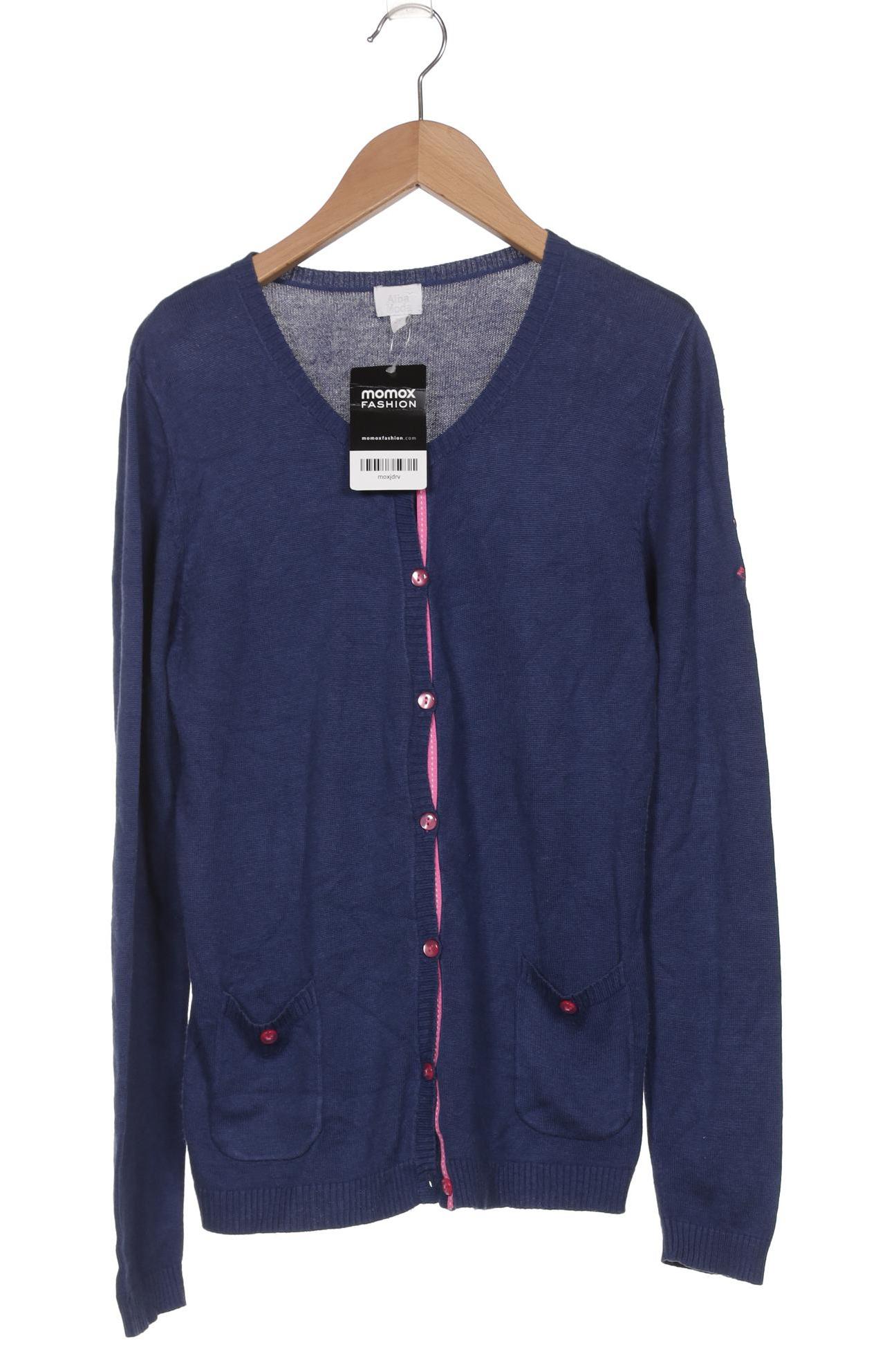 

Alba Moda Damen Strickjacke, blau, Gr. 36