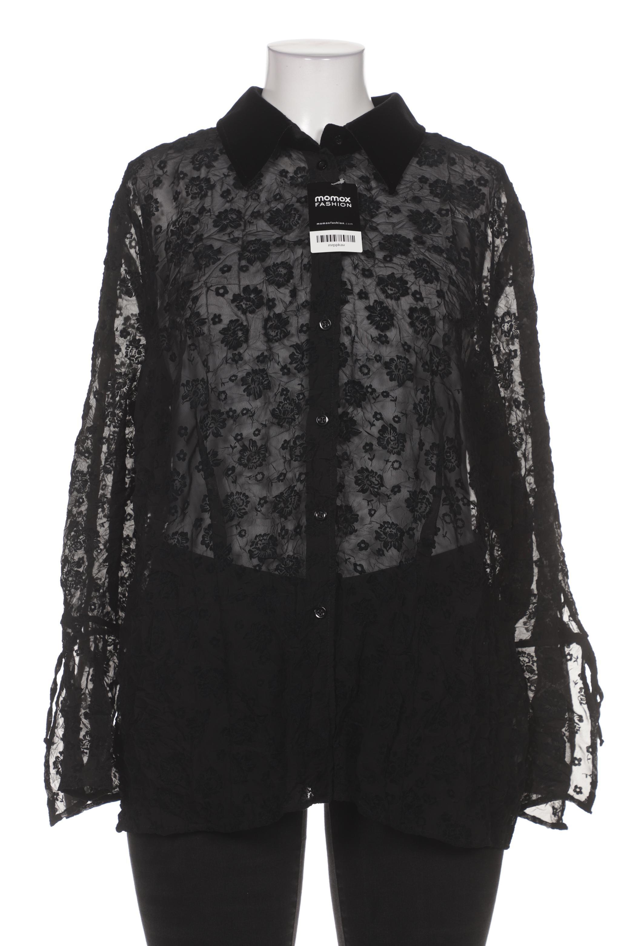 

Alba Moda Damen Bluse, schwarz, Gr. 48