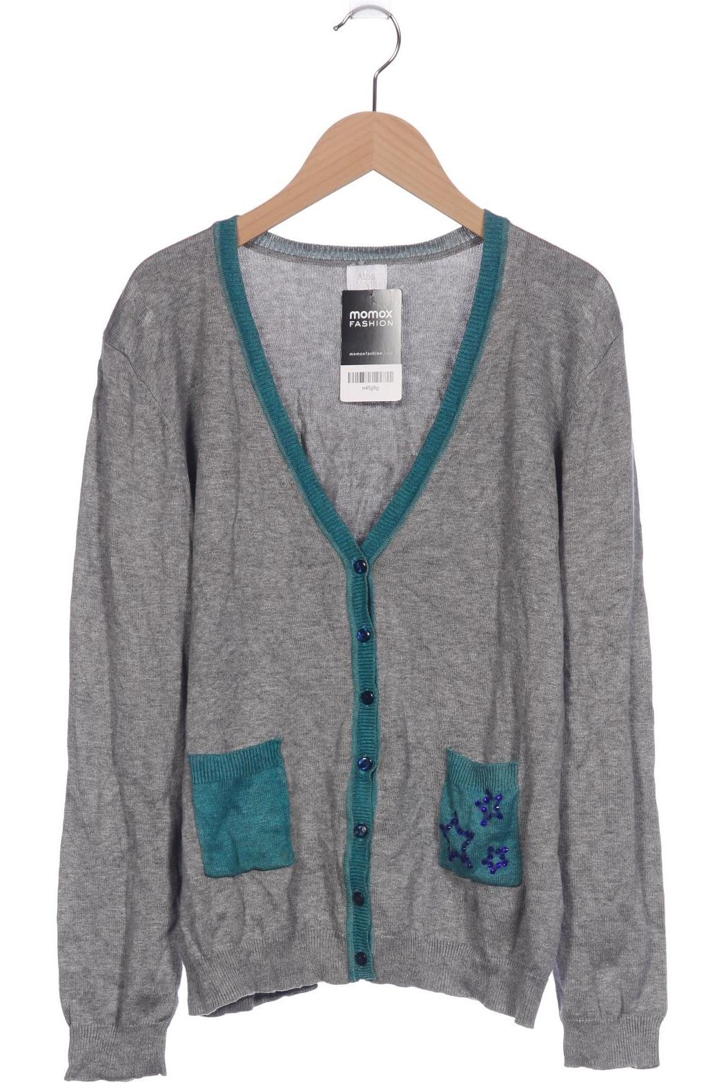 

Alba Moda Damen Strickjacke, grau, Gr. 42