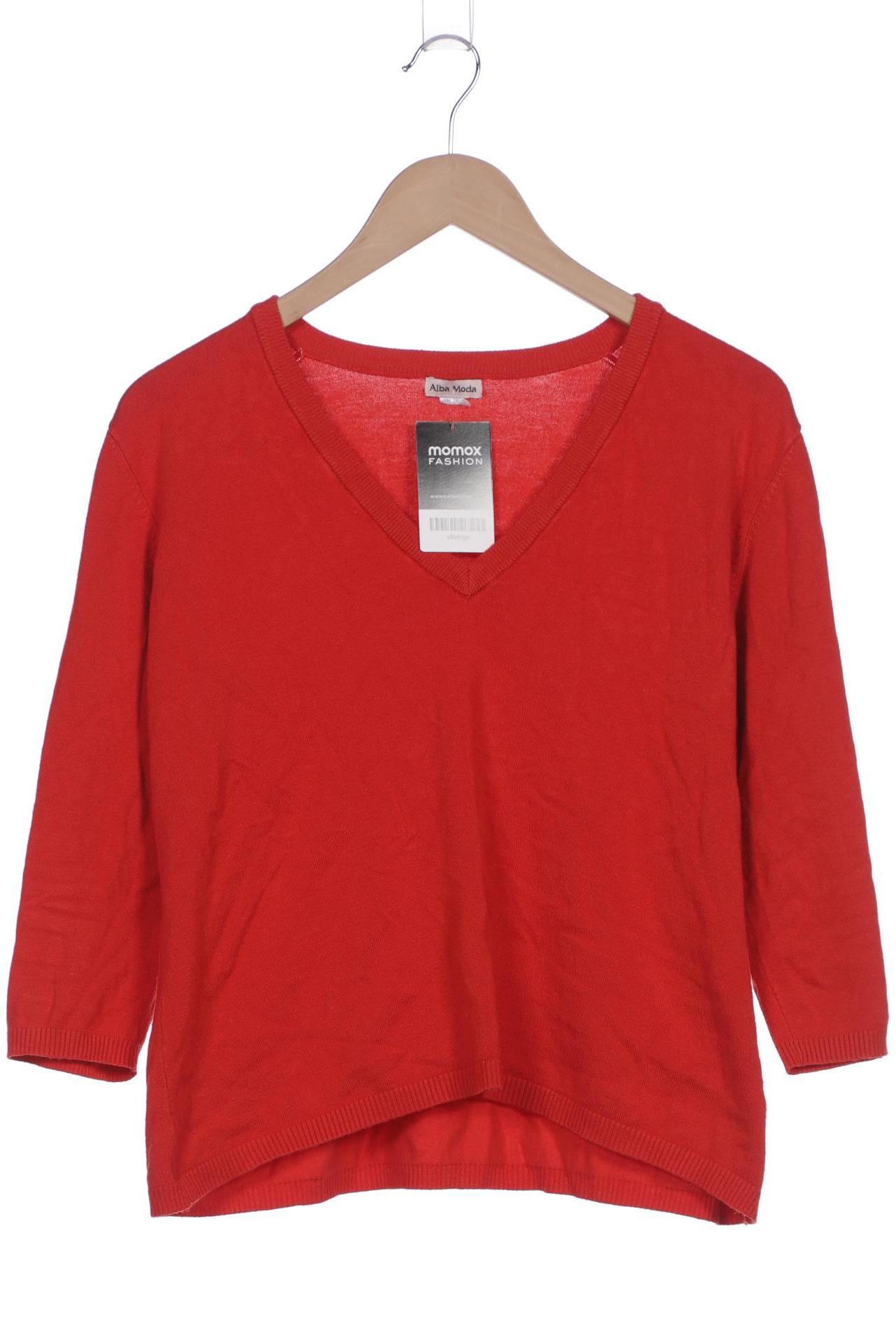 

Alba Moda Damen Pullover, orange, Gr. 44