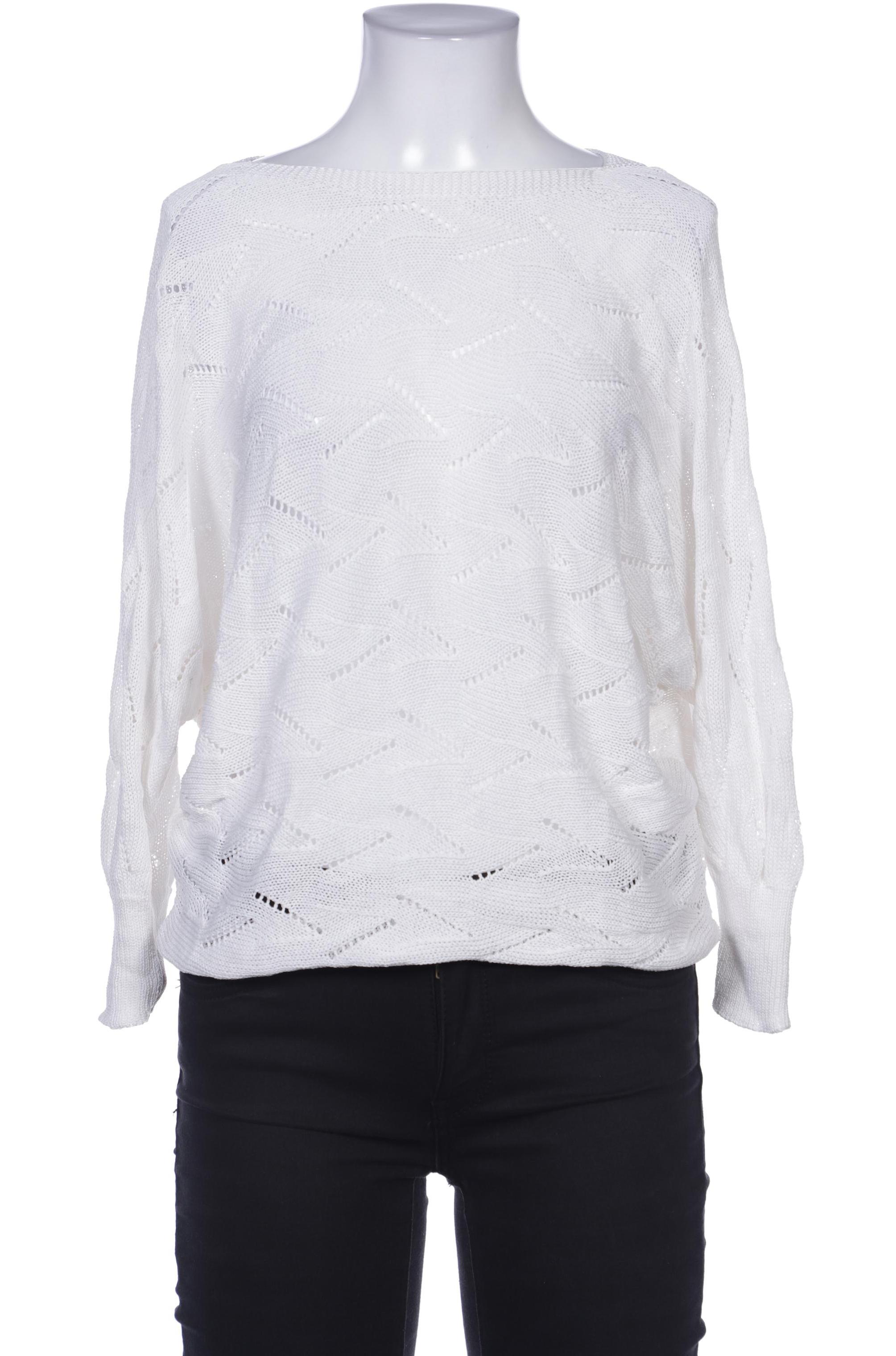 

Alba Moda Damen Pullover, weiß, Gr. 34
