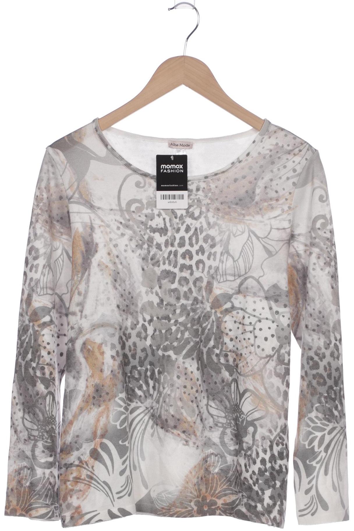 

Alba Moda Damen Pullover, weiß, Gr. 46