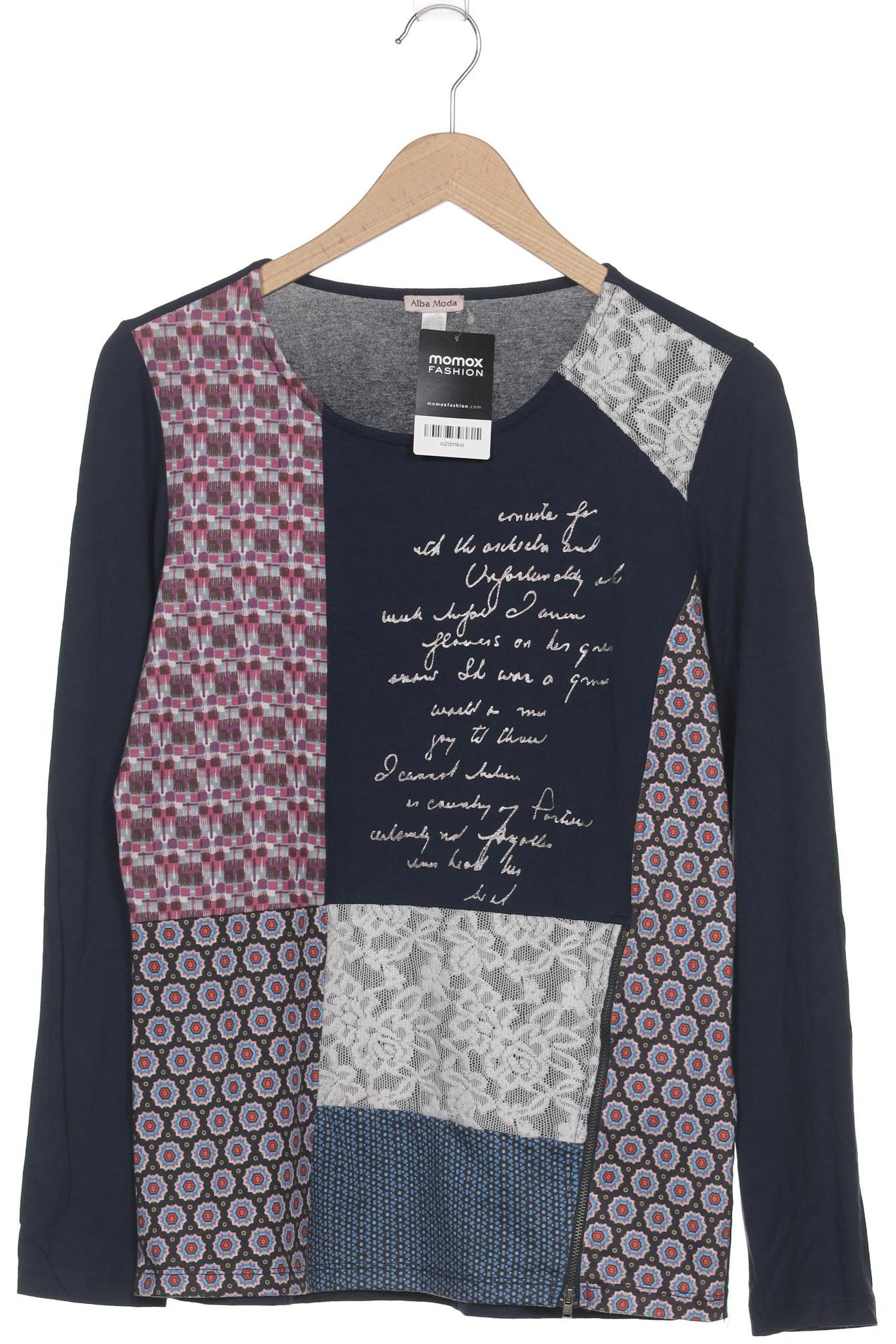 

Alba Moda Damen Langarmshirt, marineblau, Gr. 40