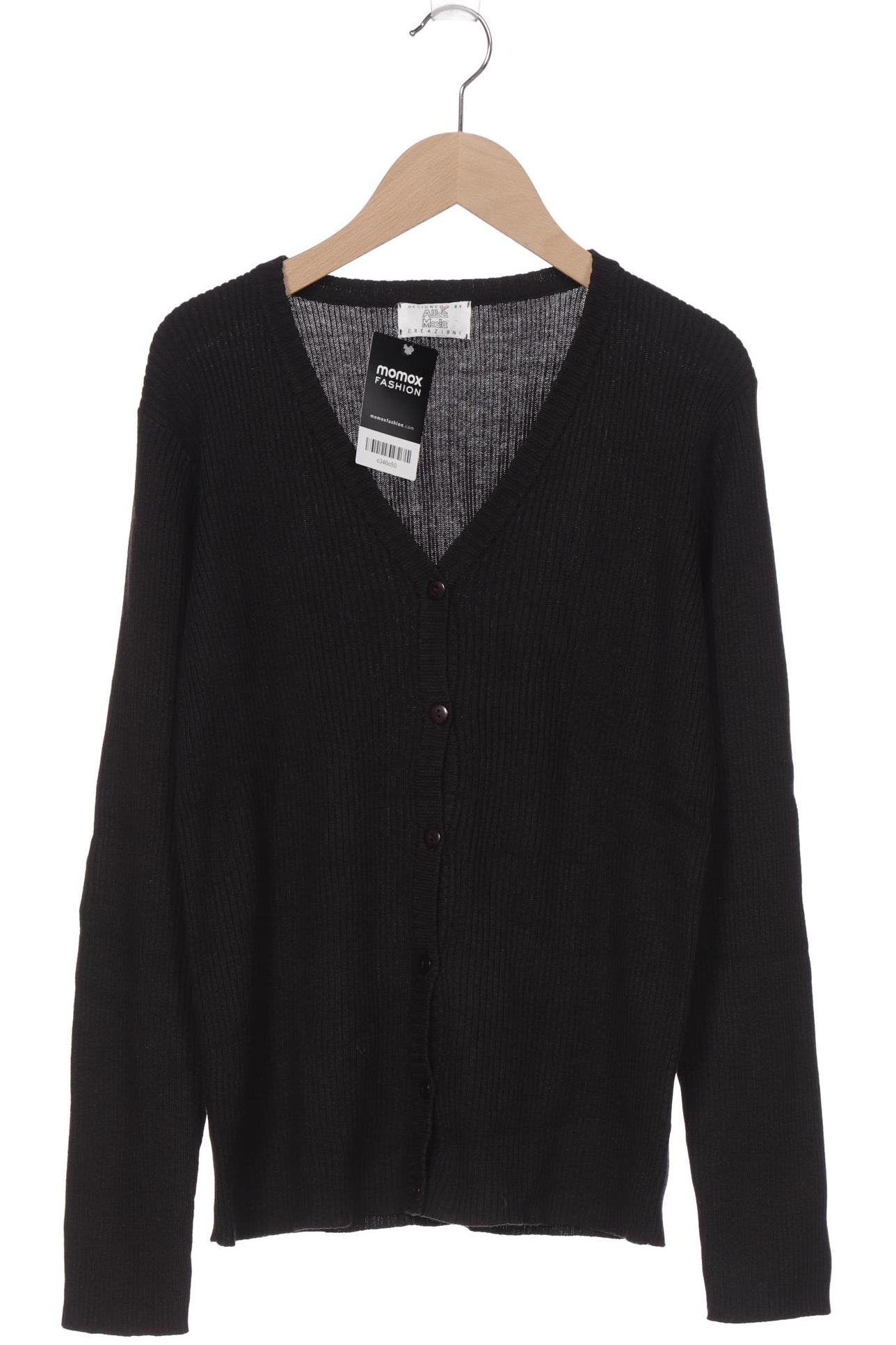 

Alba Moda Damen Strickjacke, schwarz, Gr. 34
