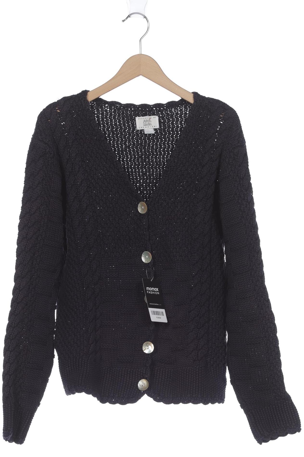 

Alba Moda Damen Strickjacke, blau, Gr. 36