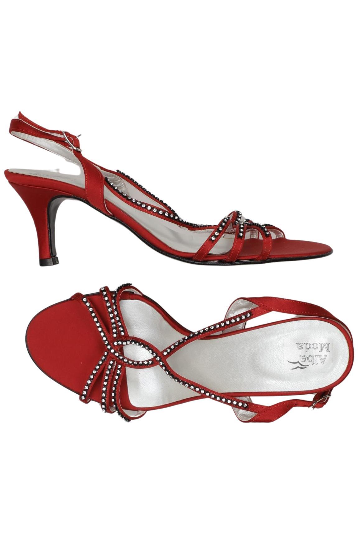

Alba Moda Damen Sandale, rot, Gr. 36