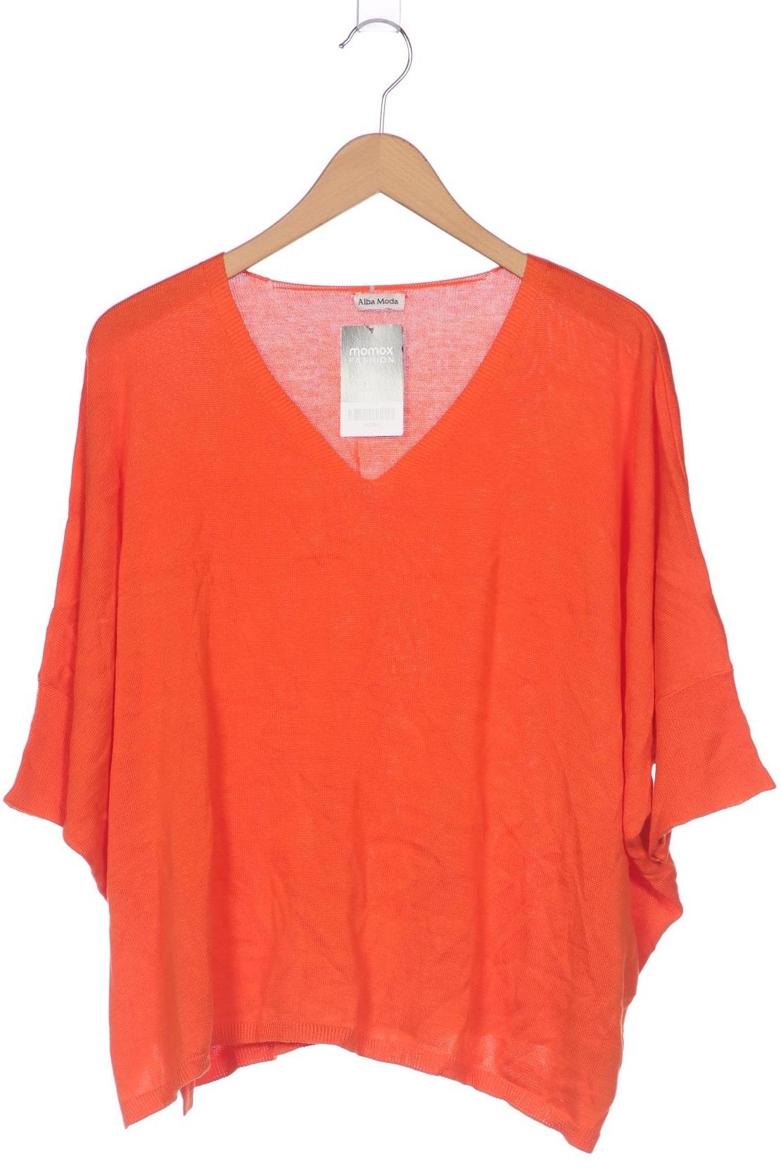 

Alba Moda Damen Pullover, orange, Gr. 46
