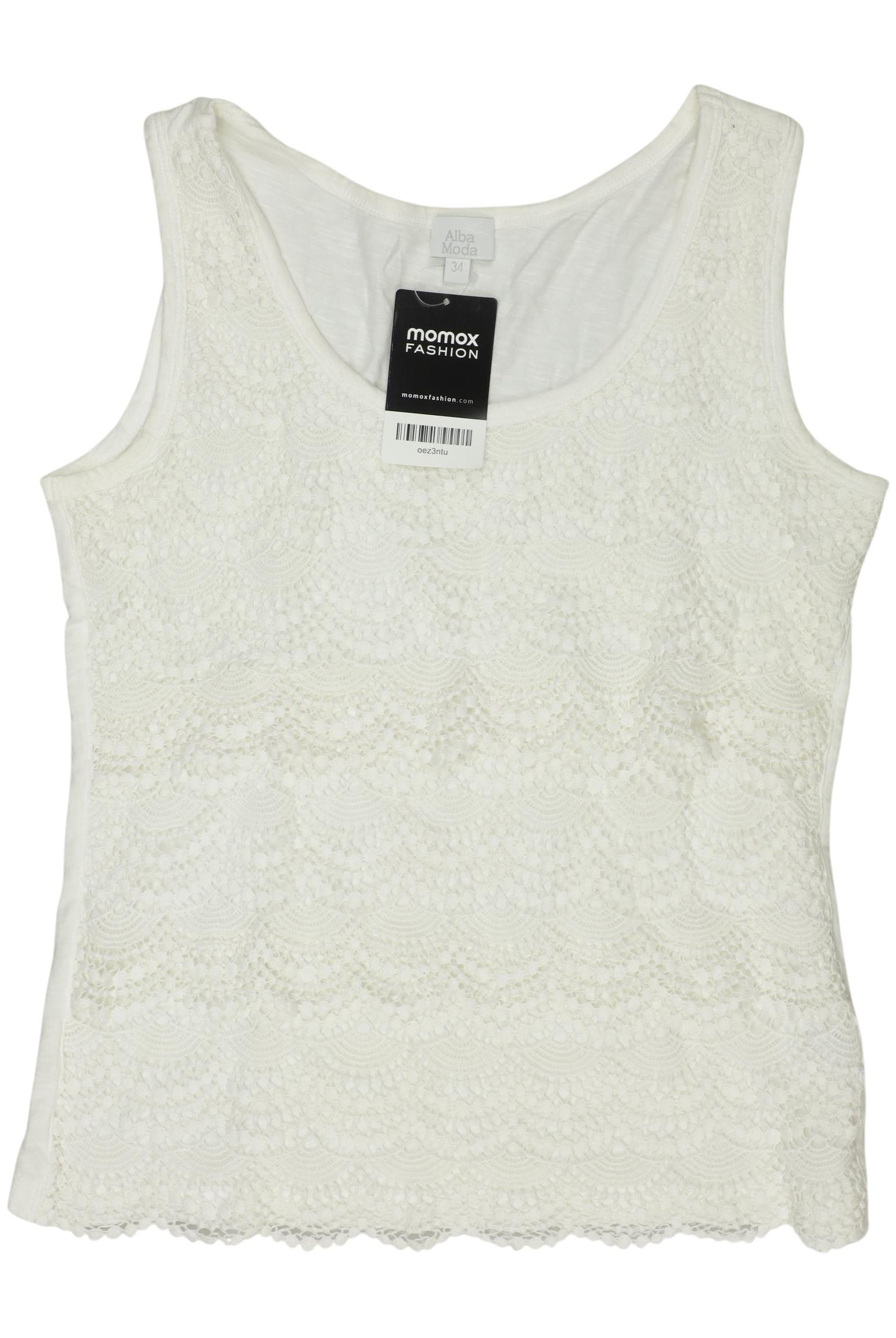 

Alba Moda Damen Top, weiß, Gr. 34