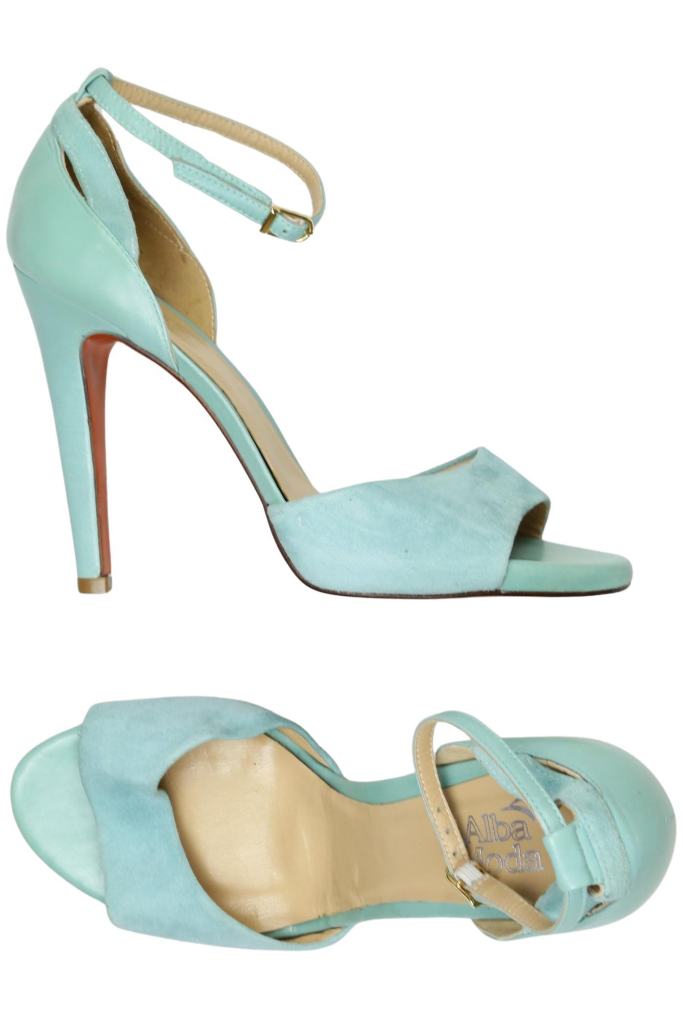 

Alba Moda Damen Sandale, türkis, Gr. 39