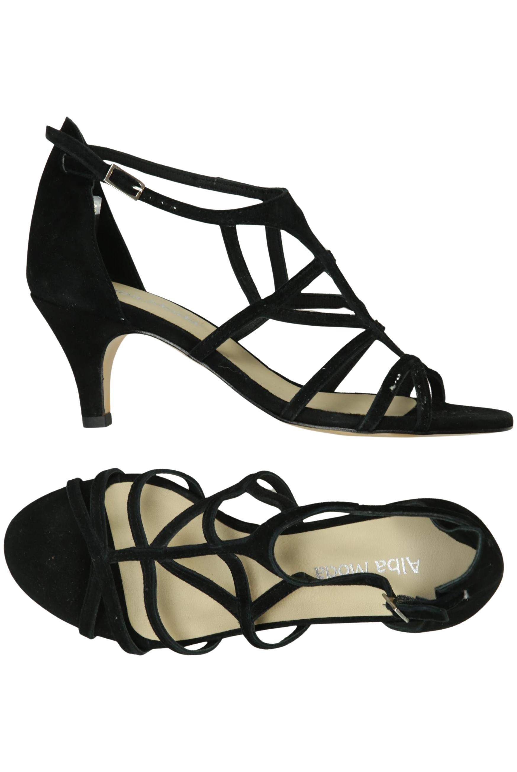 

Alba Moda Damen Sandale, schwarz, Gr. 35