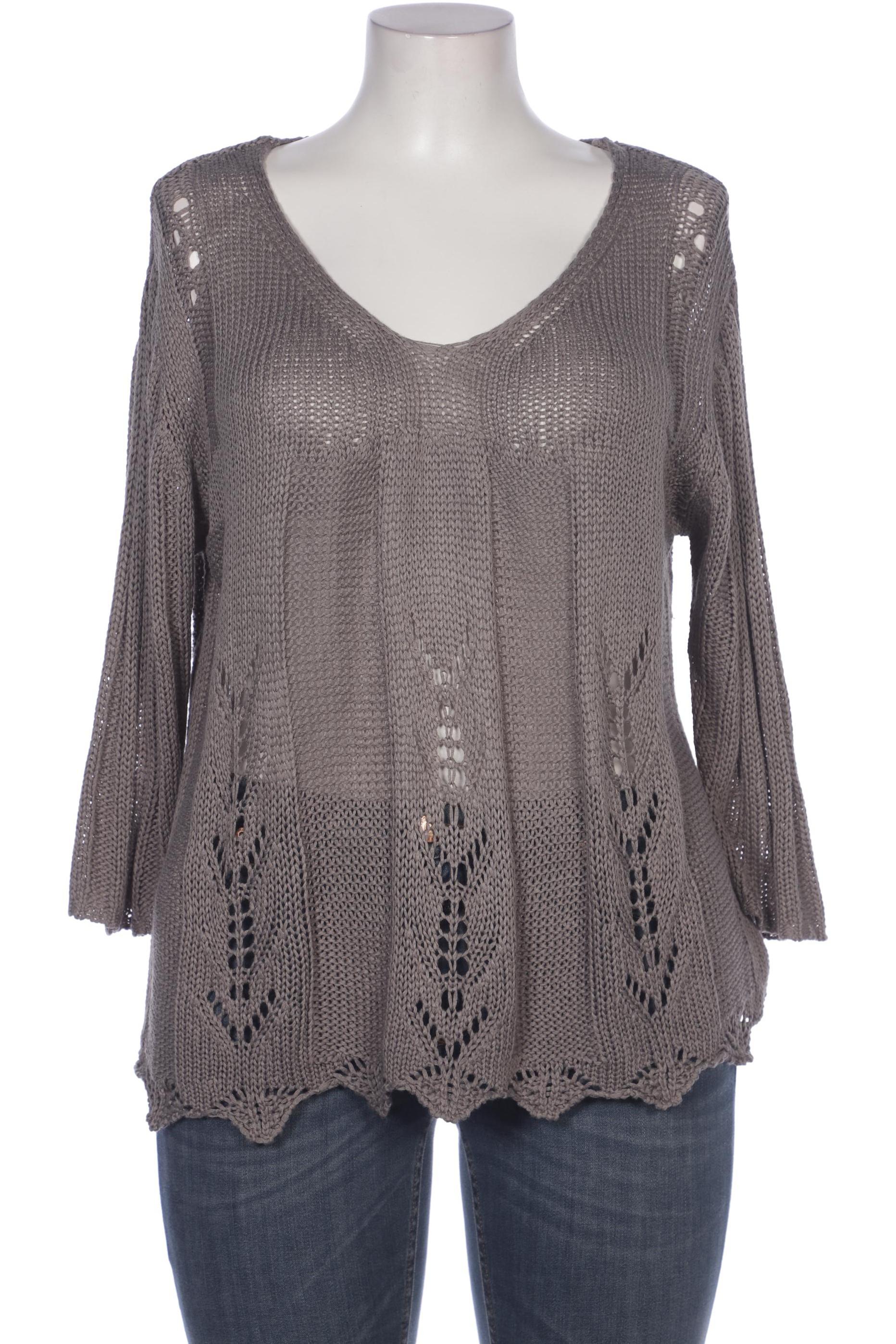 

Alba Moda Damen Pullover, grau, Gr. 46