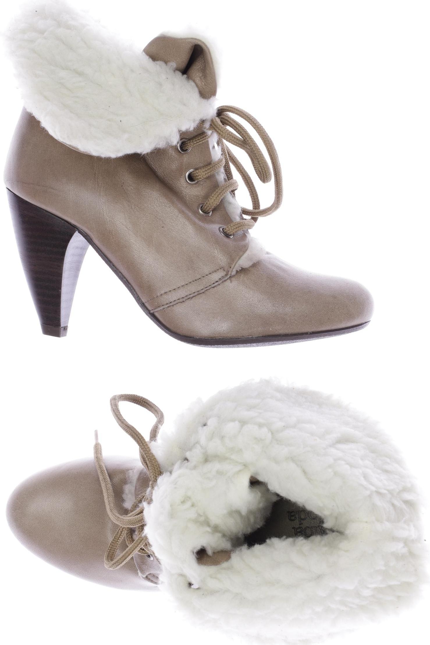 

Alba Moda Damen Stiefelette, beige